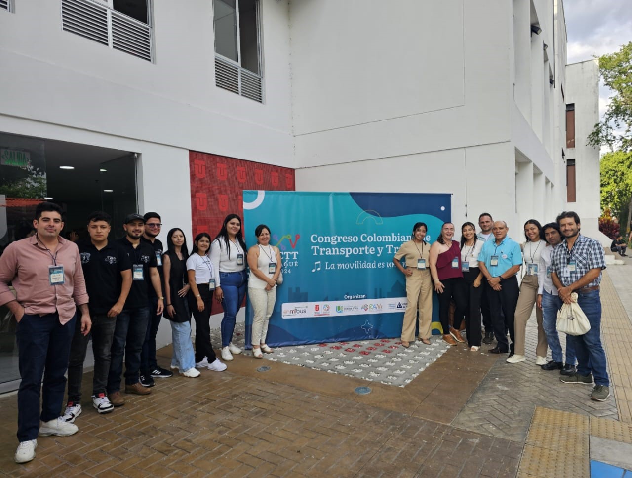 Imagen de participación de la Universidad del Cauca en el XV Congreso Colombiano de Transporte y Tránsito 2024