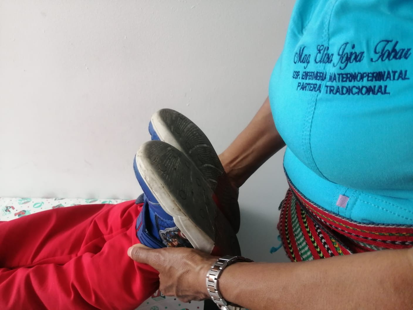 Imagen de La profesora Elisa Jojoa