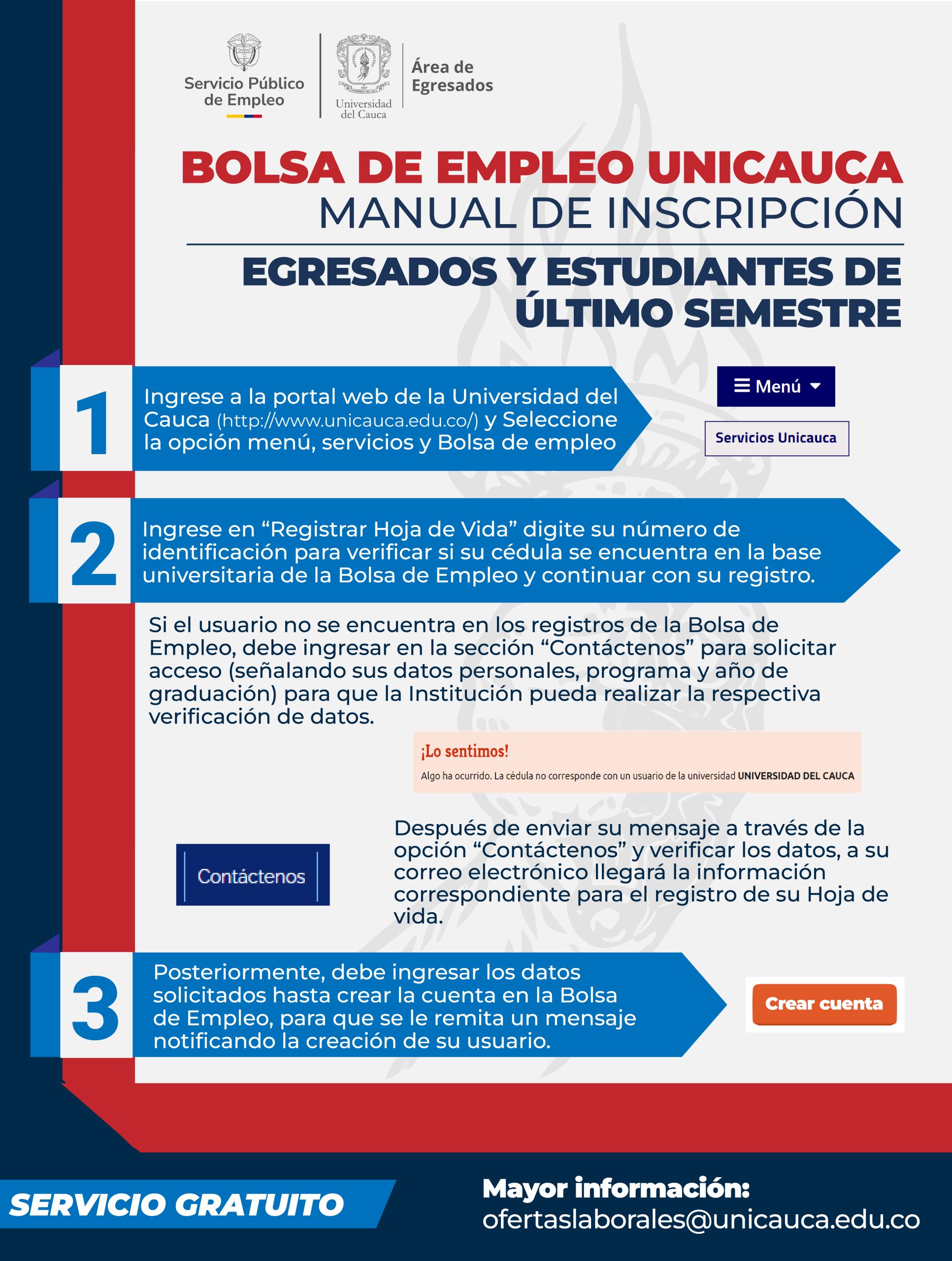 Imagen Instructivo Bolsa de Empleo