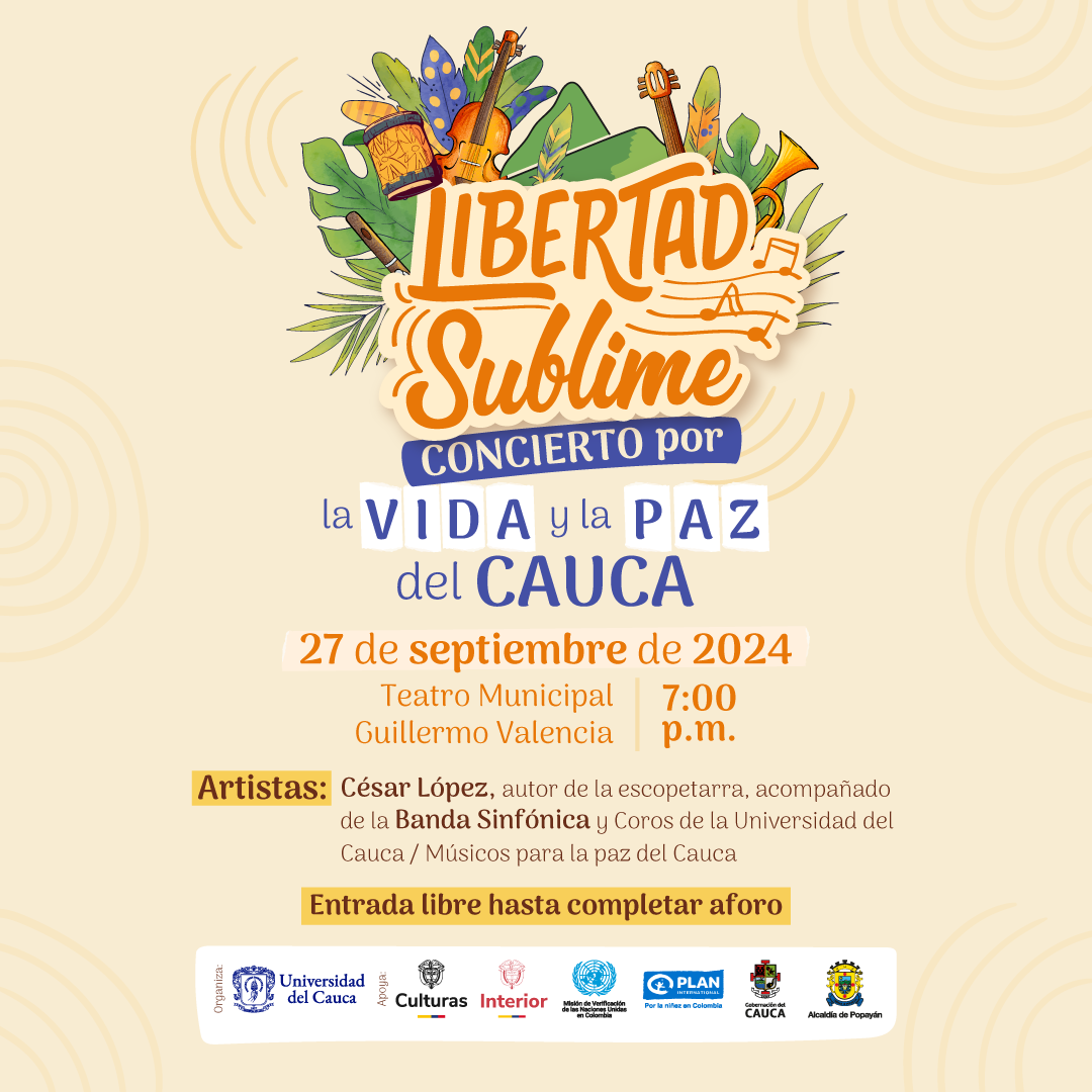 Imagen de concierto Libertad Sublima