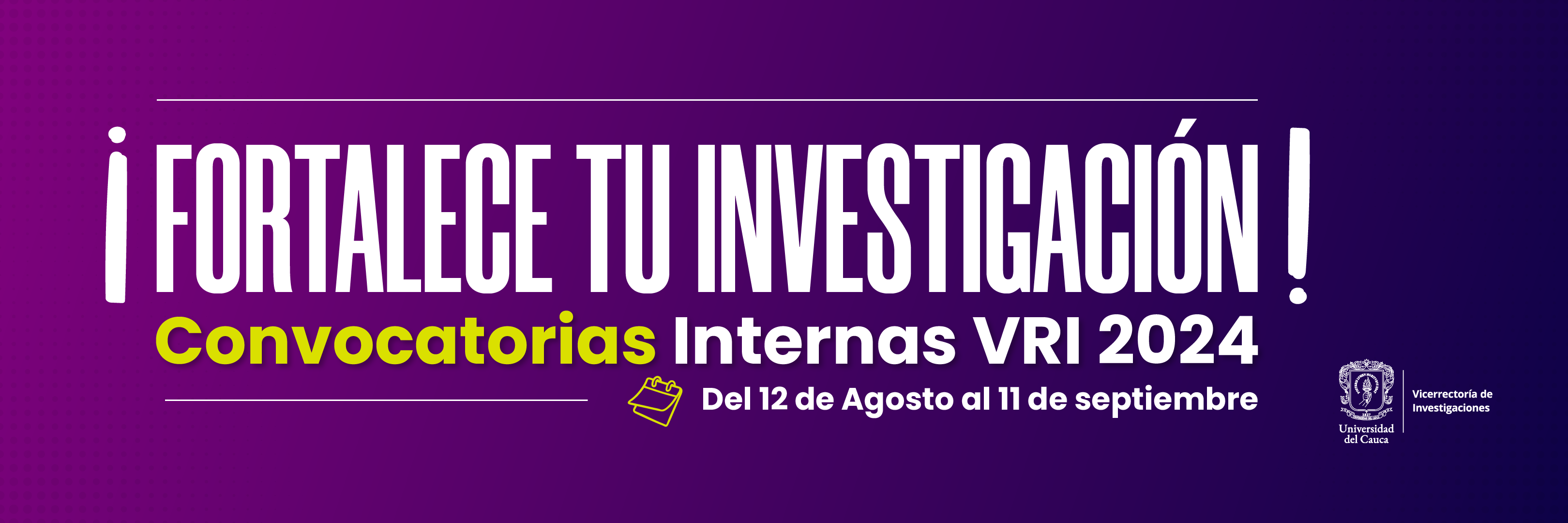 Imagen de convocatorias VRI internas 2024