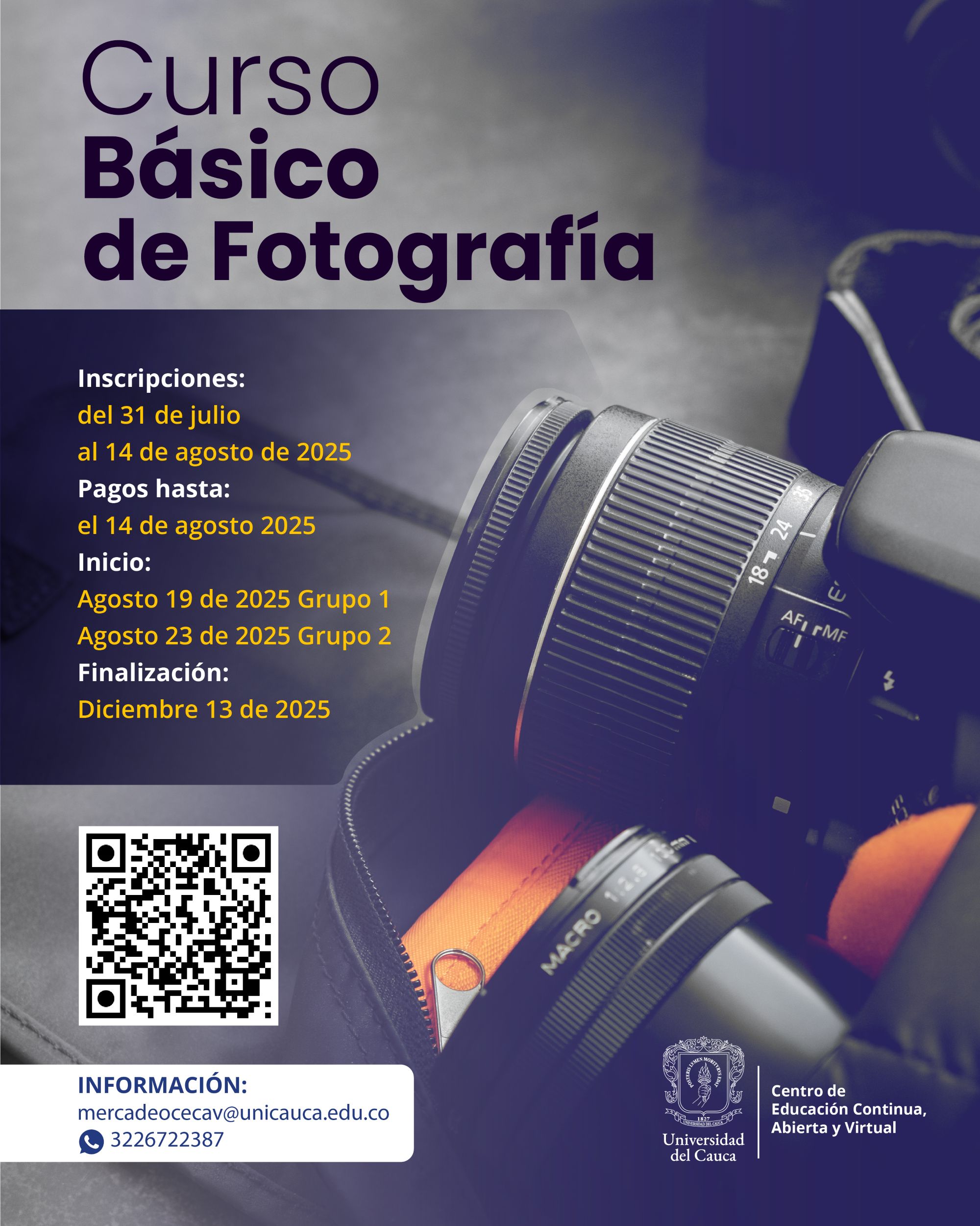 Curso Básico de Fotografía