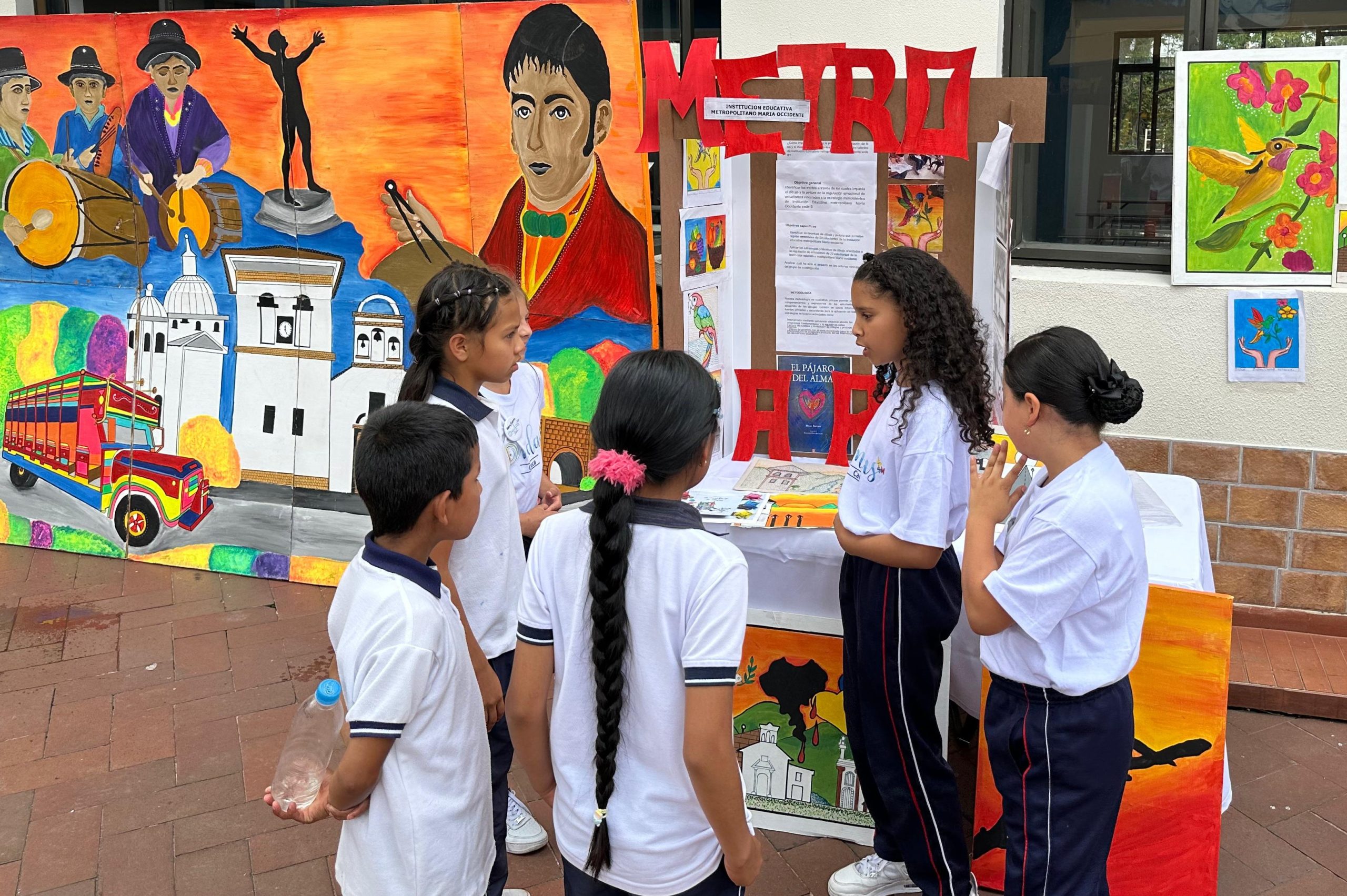 Imagen de Jóvenes investigadores de Popayán, Silvia y Morales