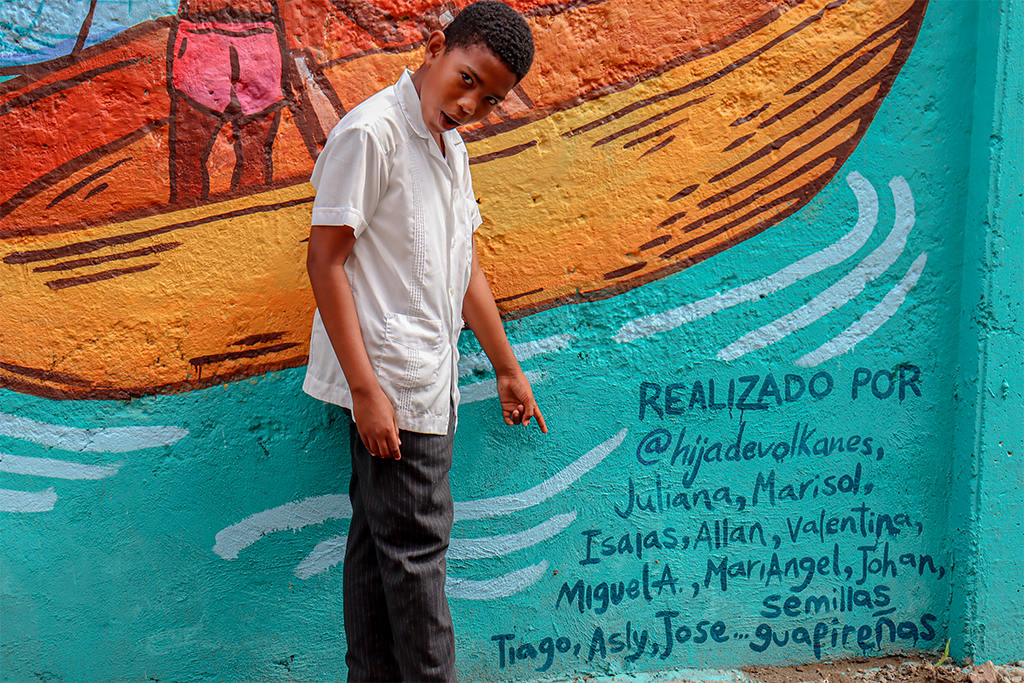 Imagen de Participantes Mural Guapi Artesanal