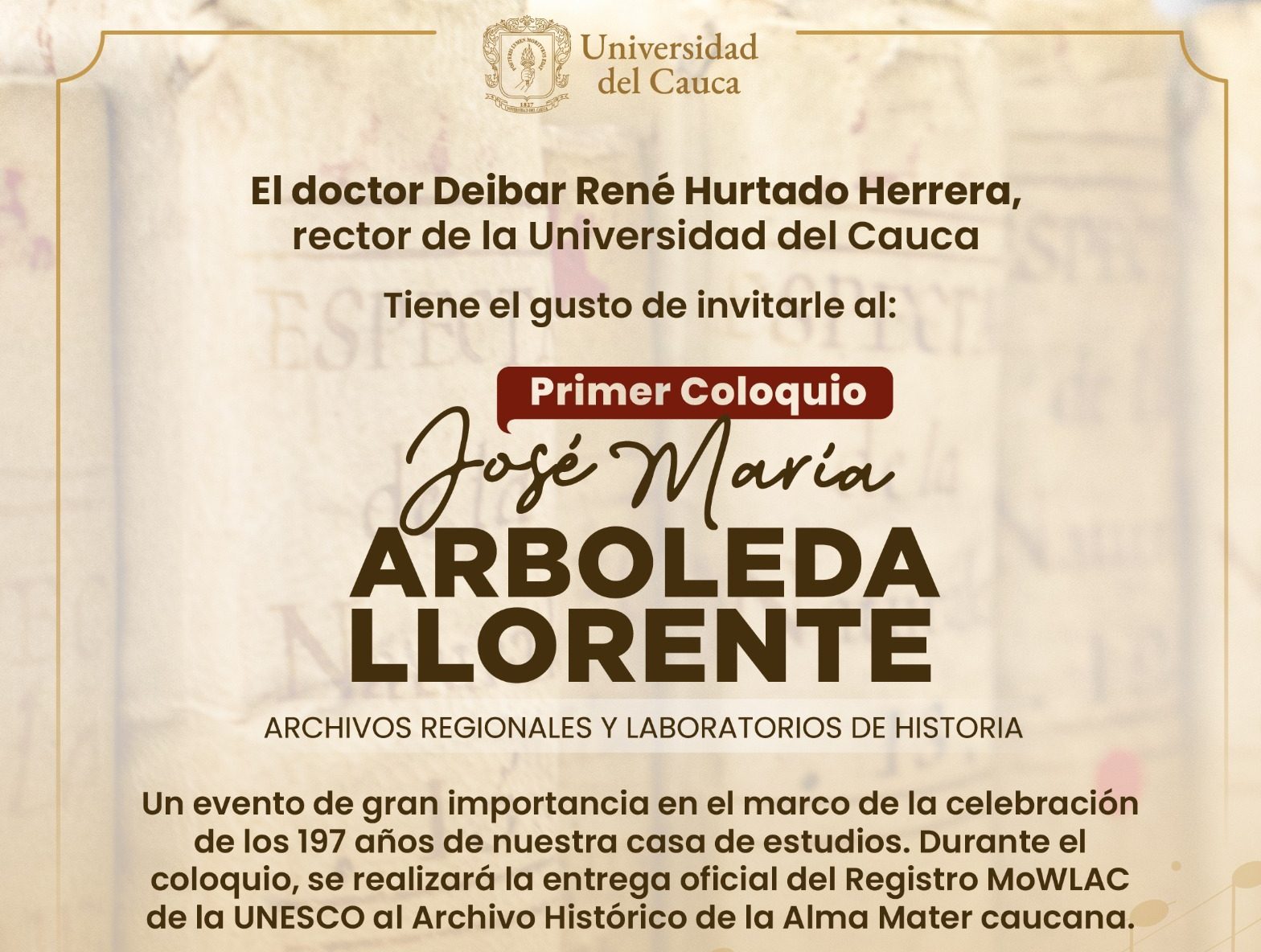 Imagen Coloquio José Maria Arboleda