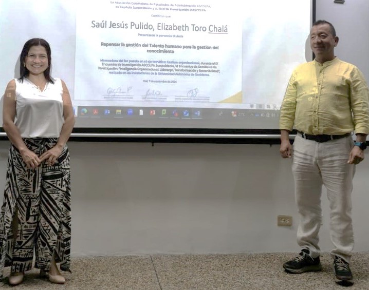 Imagen de Profesores y estudiantes del Departamento de Ciencias Administrativas