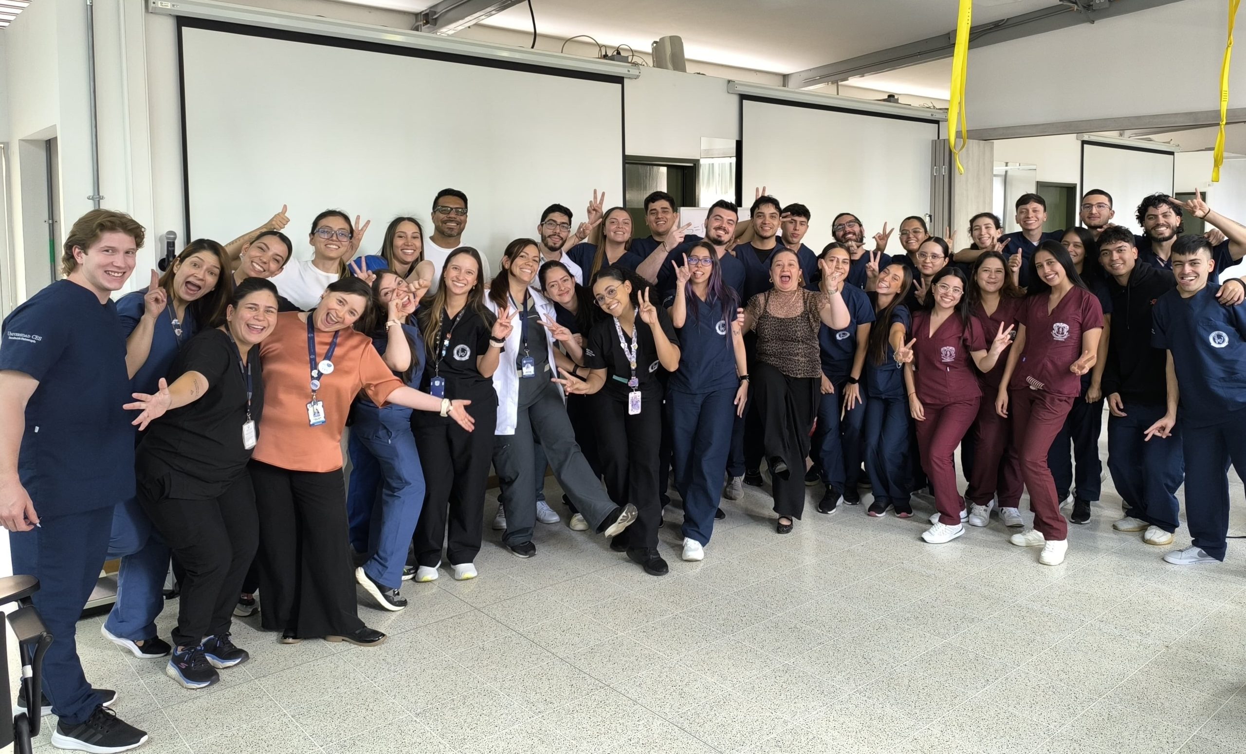 Estudiantes de Fisioterapia Unicauca
