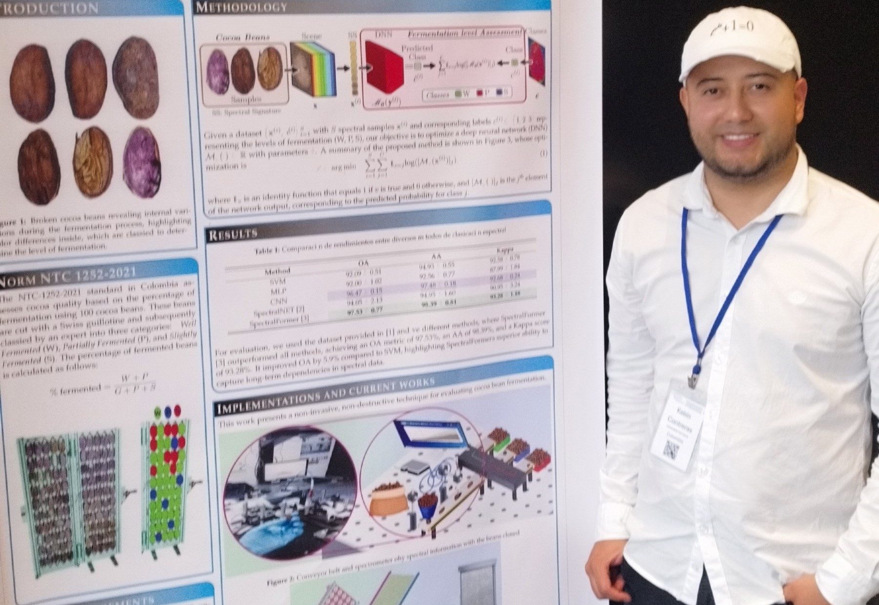 Imagen de Kebin Andrés Contreras, ingeniero físico y estudiante de la Maestría en Bioingeniería