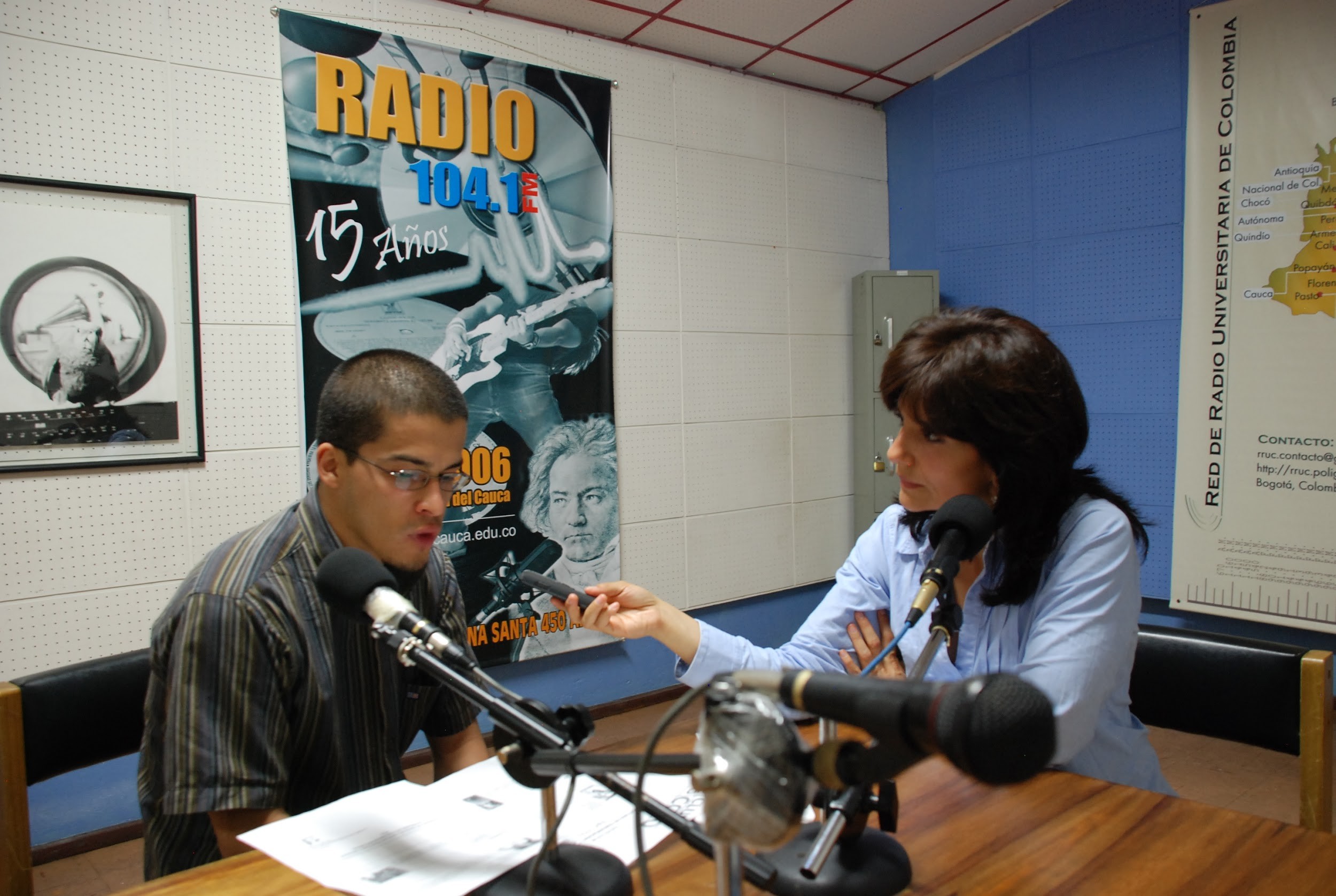 Imagen de Grabación del programa Rock en Stereo