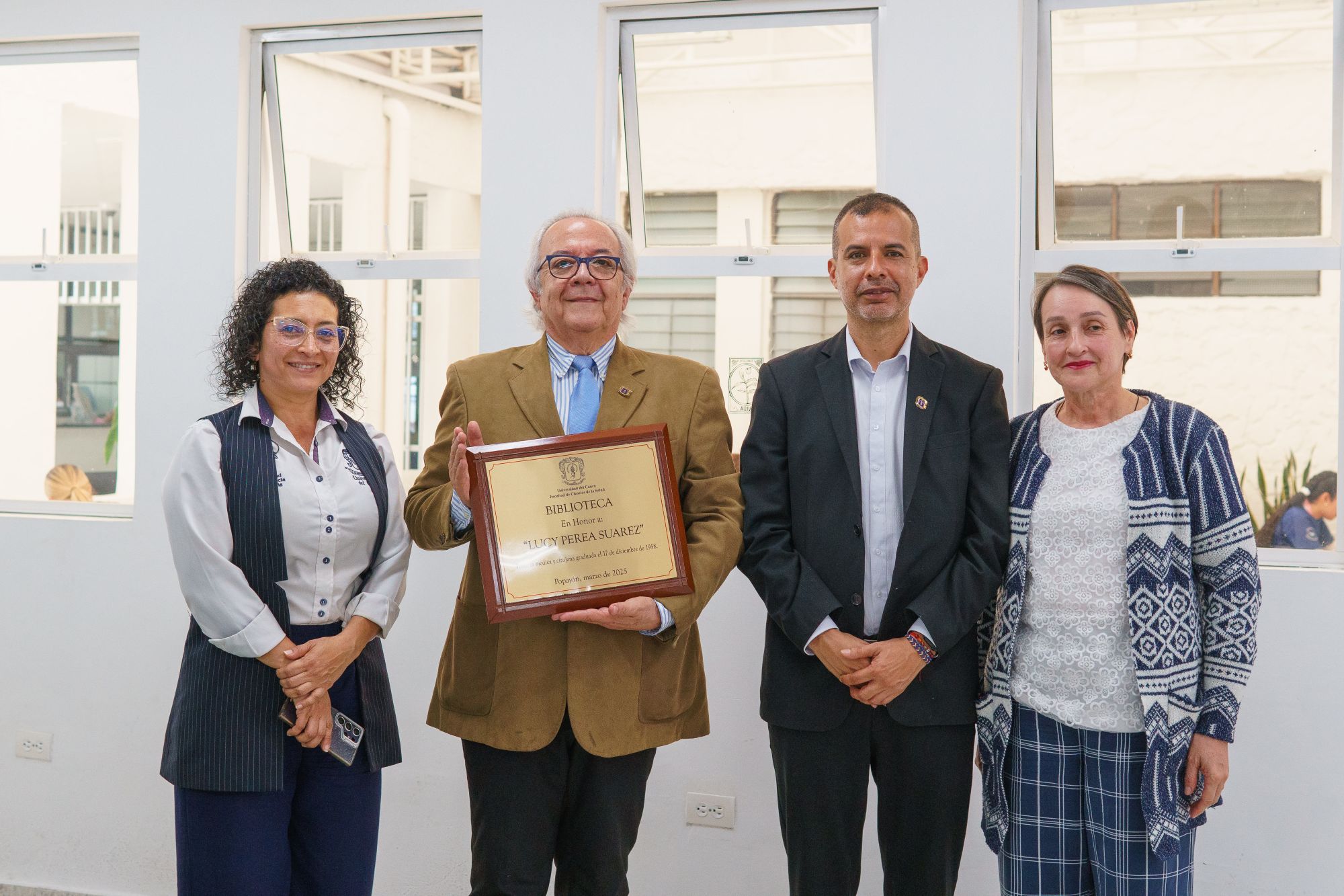 Imagen de Biblioteca de Salud en Unicauca: Un tributo eterno a Lucy Perea Suárez, pionera de la Medicina en una casa de estudios casi bicentenaria