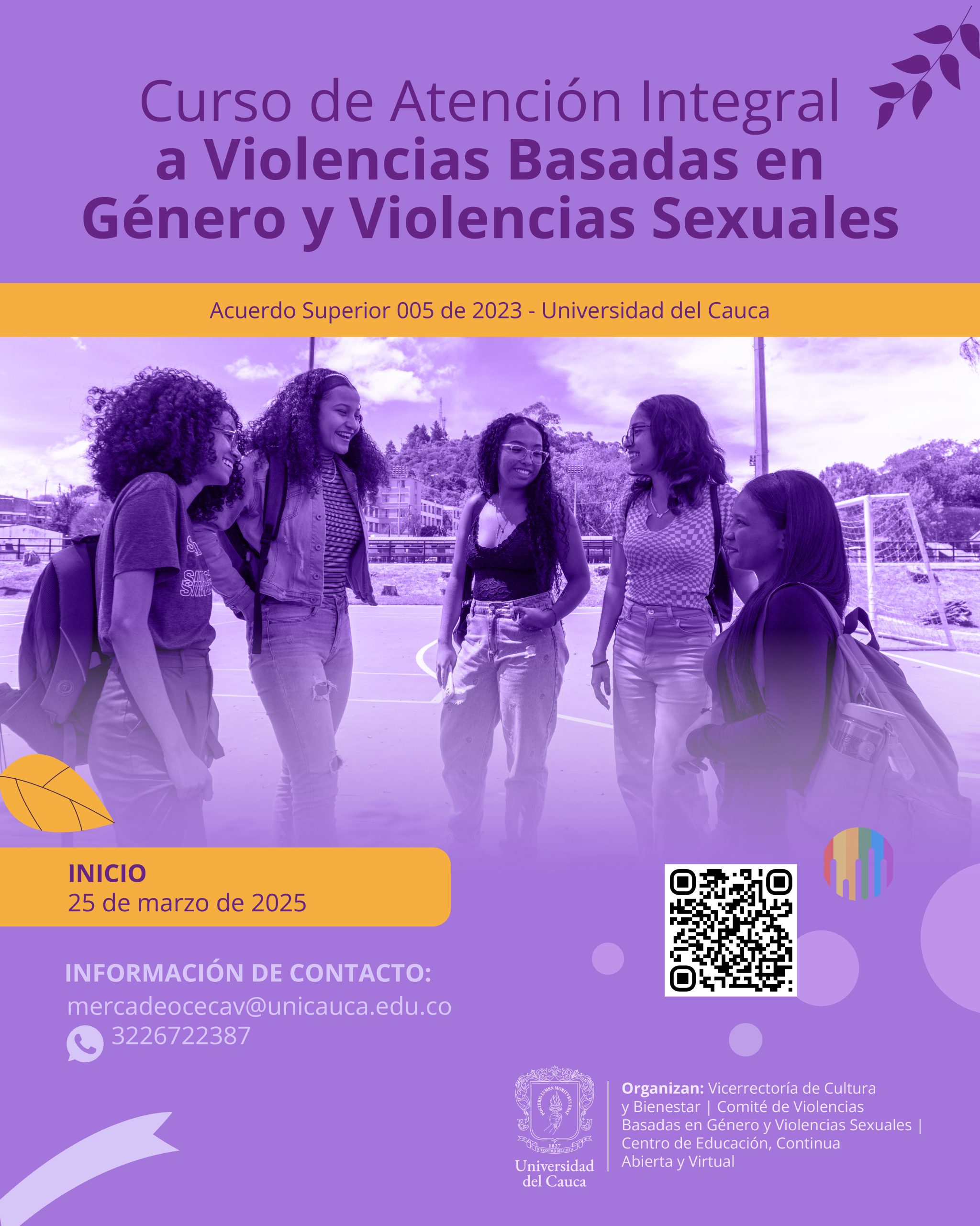 Imagen de Curso de Atención Integral a Violencias Basadas en Género y Violencias Sexuales