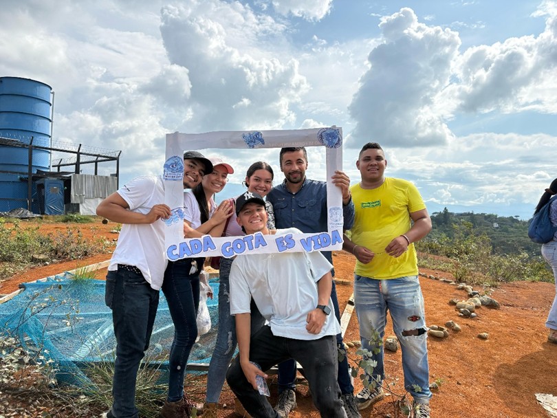 Imagen de la Sede Norte de Unicauca en el Dìa Mundial del Agua