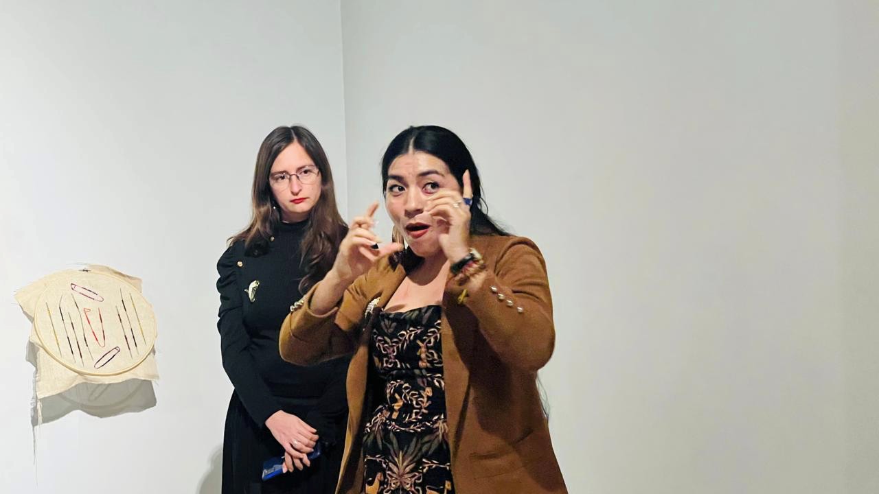 Imagen de la estudiante de Artes Plásticas Daniela Carelly Salazar Jiménez