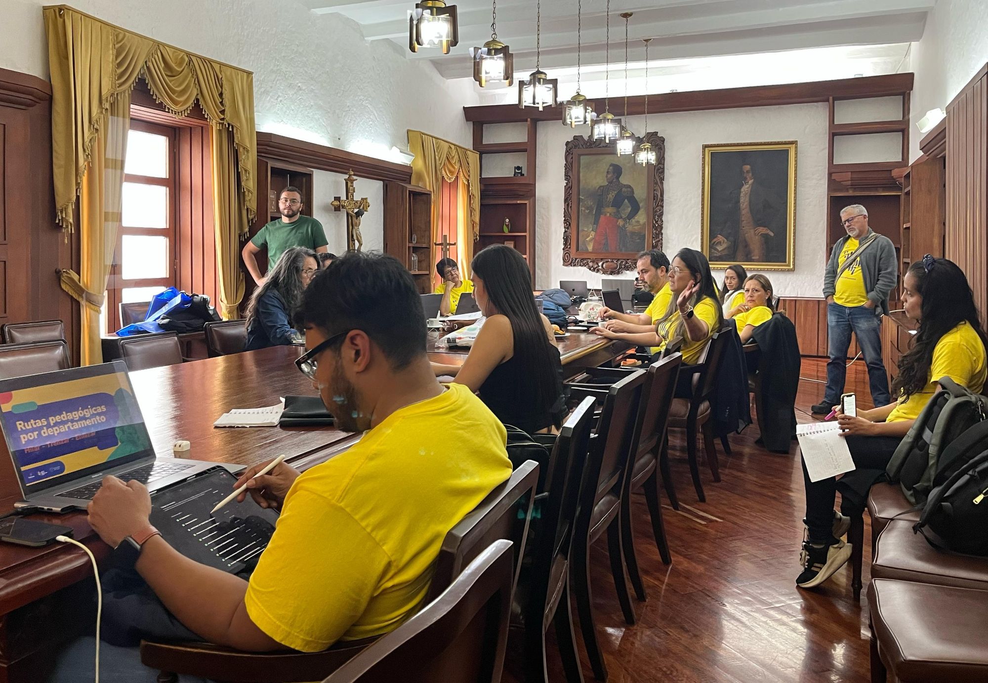 Imagen de encuentro Universidad del Cauca y Ministerio de las Culturas