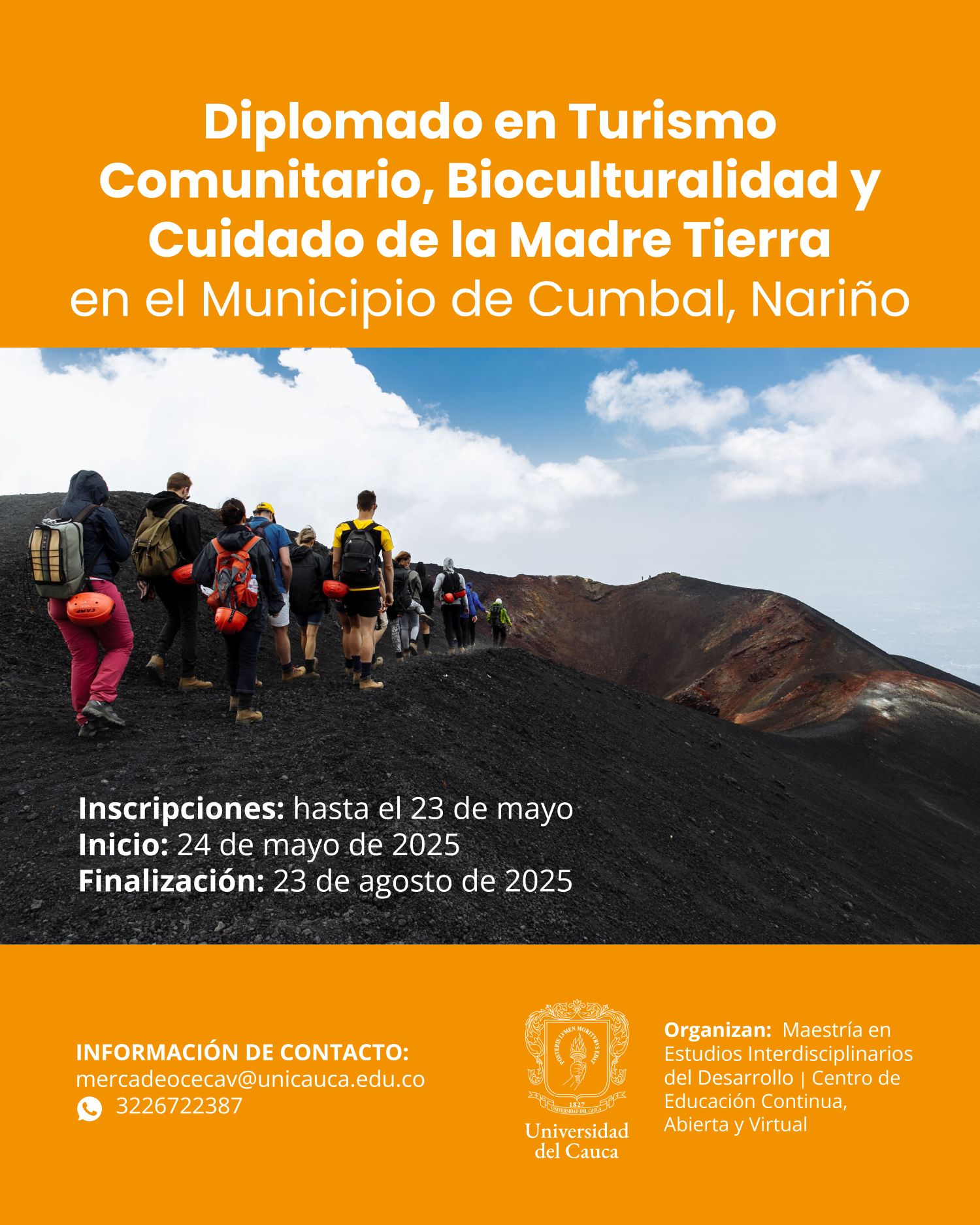 Imagen de Diplomado en Turismo Comunitario, Bioculturalidad y Cuidado de la Madre Tierra. .Cumbal, Nariño
