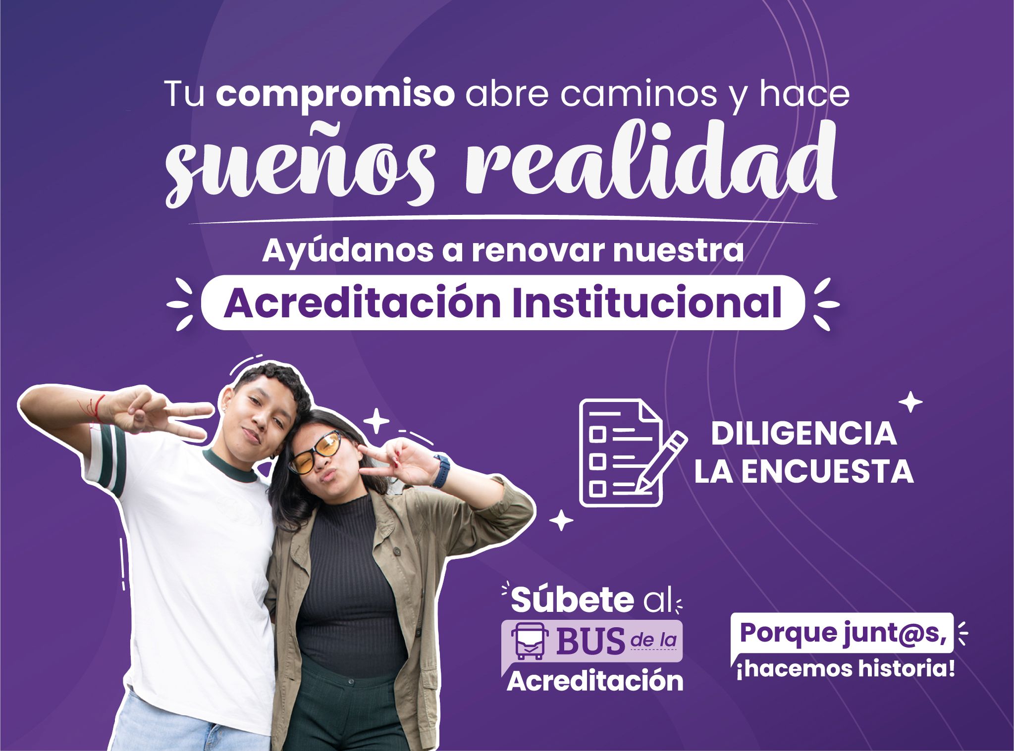 Imagen de Encuesta para Acreditación Institucional