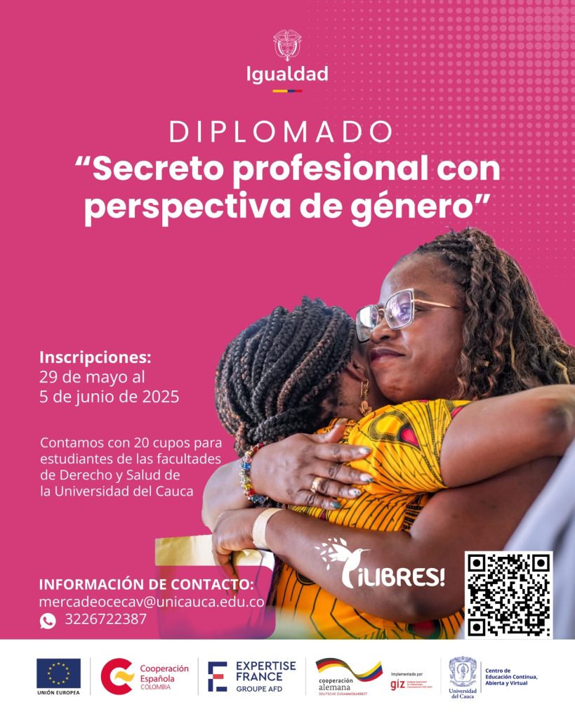 IMagen de Diplomado “Secreto Profesional con Perspectiva de Género