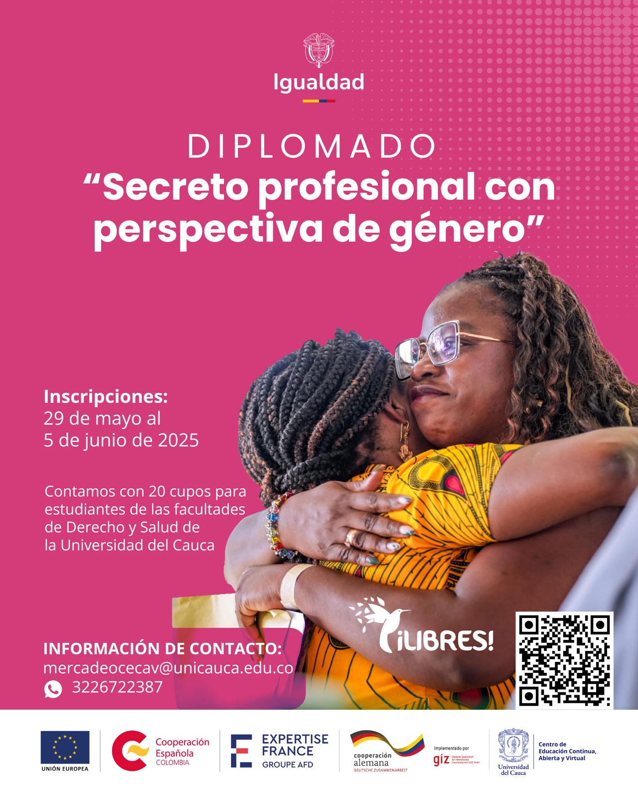 IMagen de Diplomado “Secreto Profesional con Perspectiva de Género