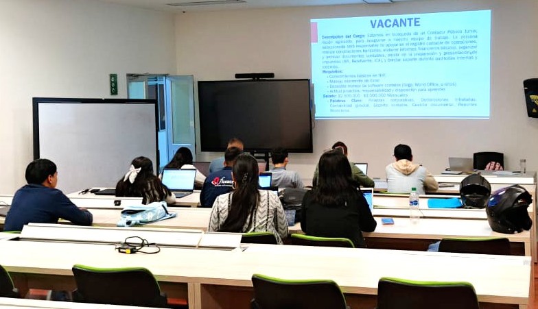 Imagen de actividades orientadas a facilitar su inserción en el mundo laboral