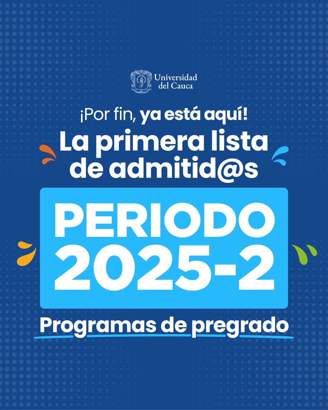 imagen primera lista admitidos 2025.2
