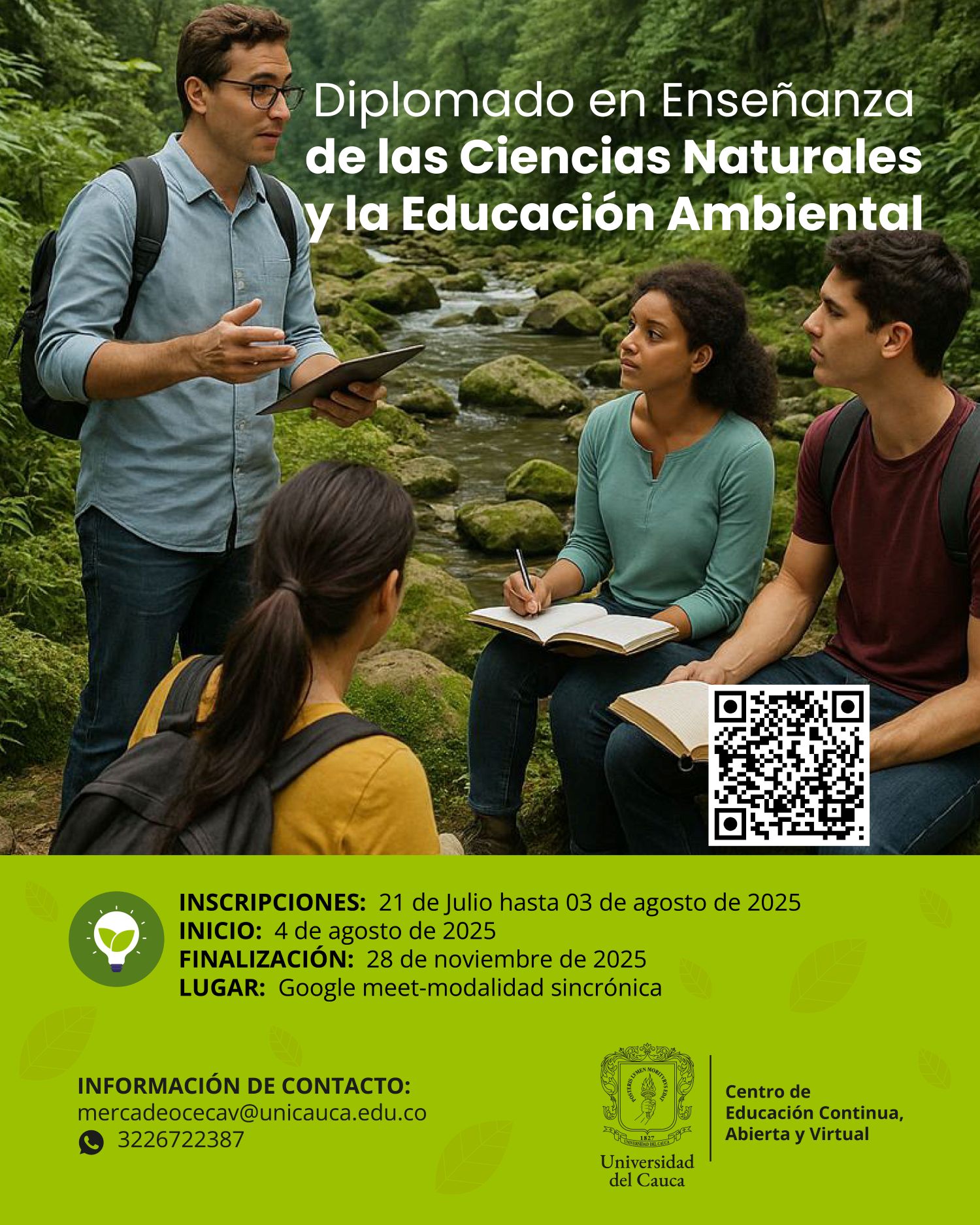 Imagen de Diplomado en Enseñanza de las Ciencias Naturales y la Educación Ambiental