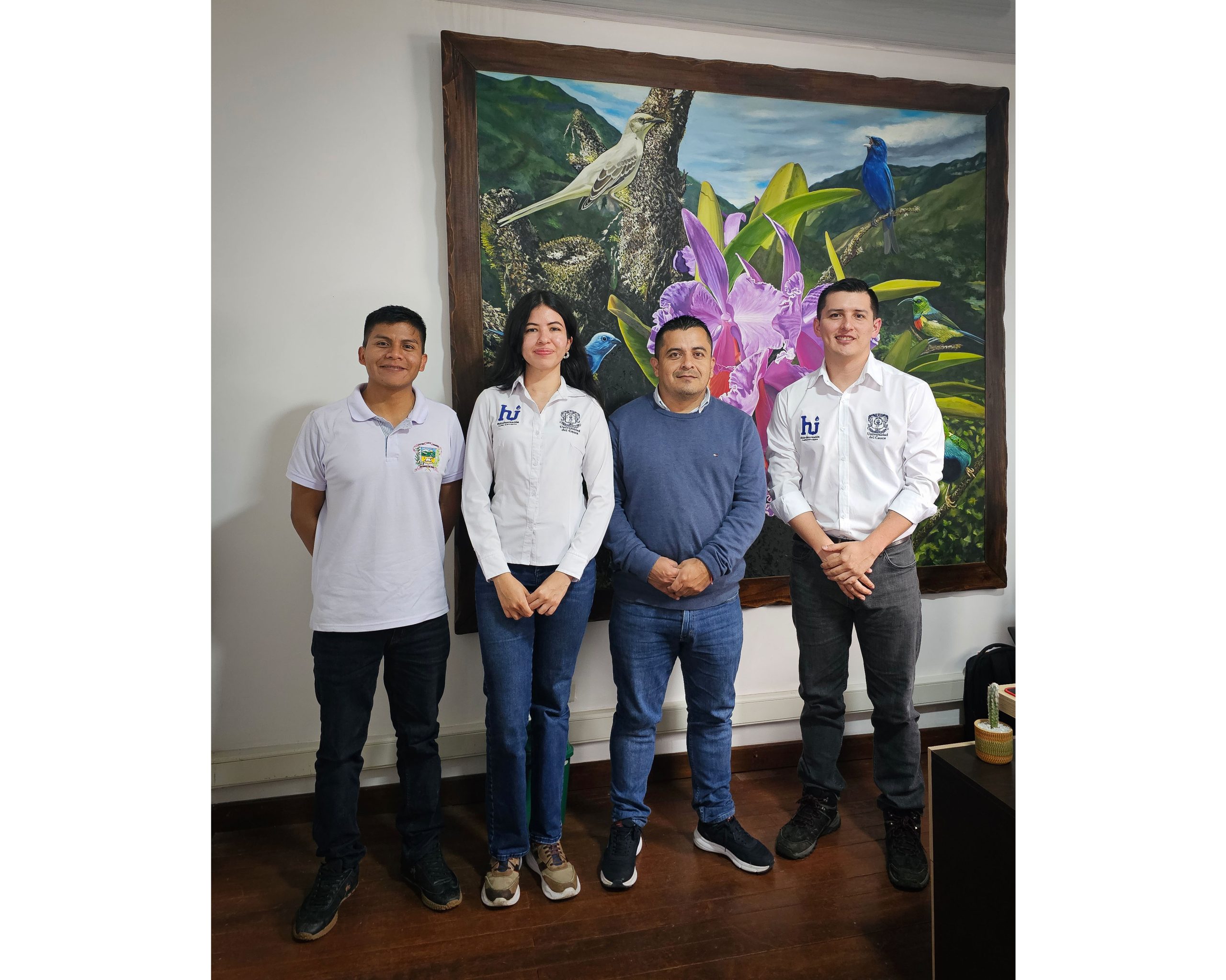 Imagen de integrantes de la visita a Páez Cauca, Hidroinnovación