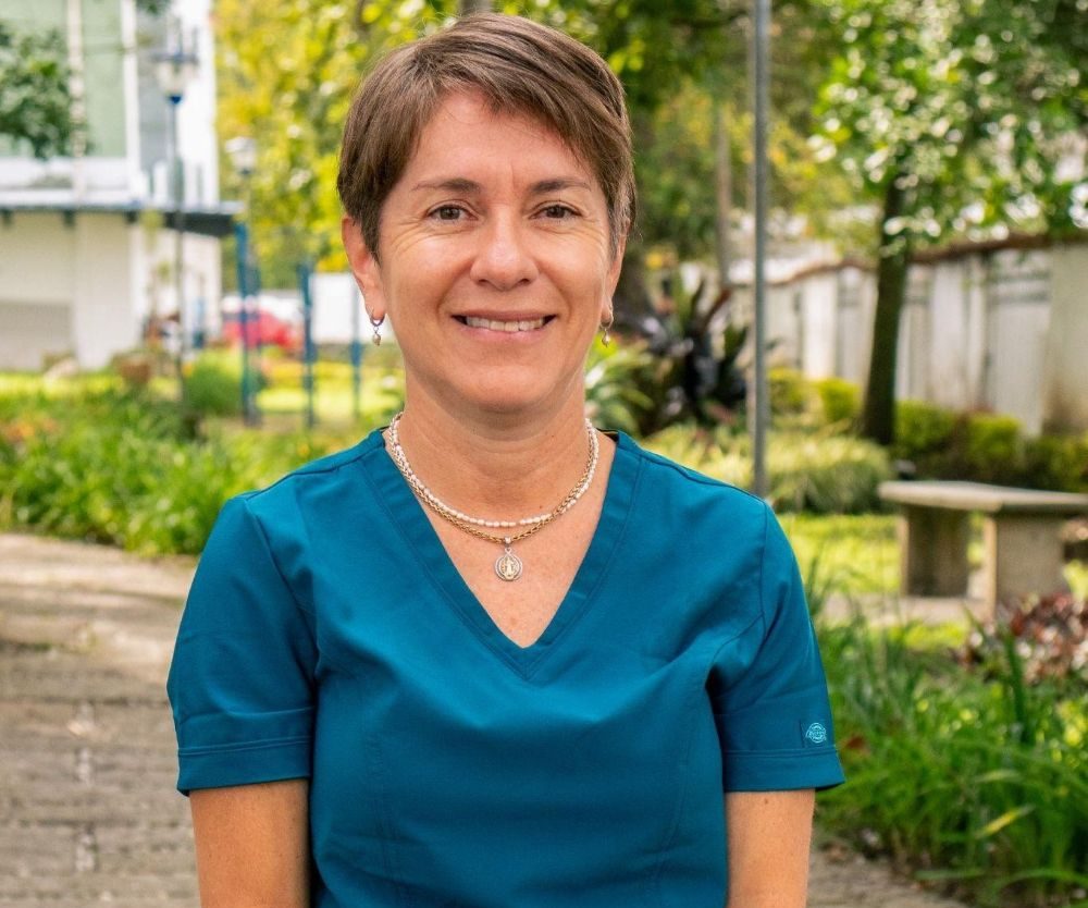 Imagen de la profesora de la Facultad de Ciencias de la Salud María Virginia Pinzón Fernández