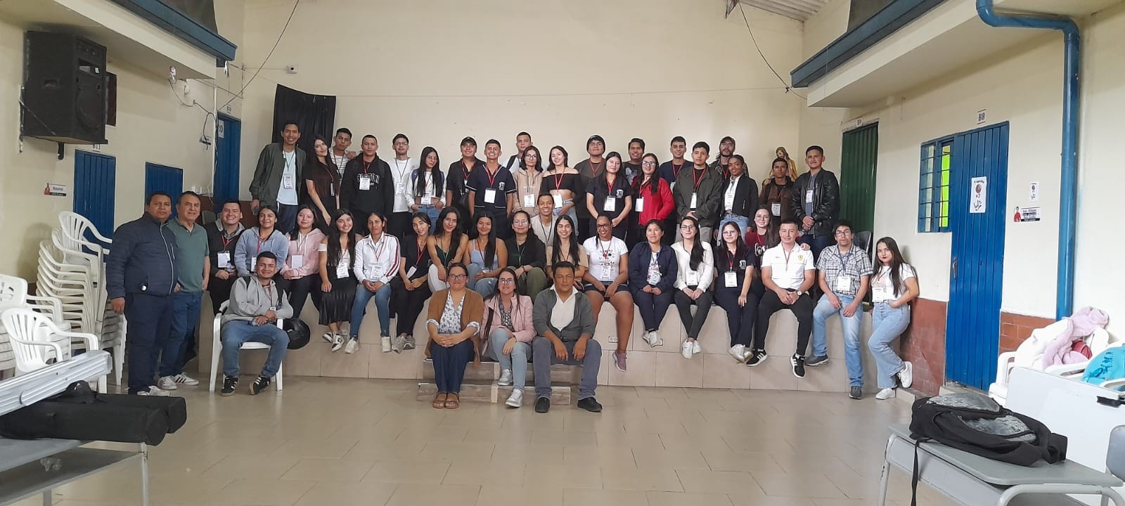 Imagen de egresados y estudiantes de Matemáticas de la Universidad del Cauca