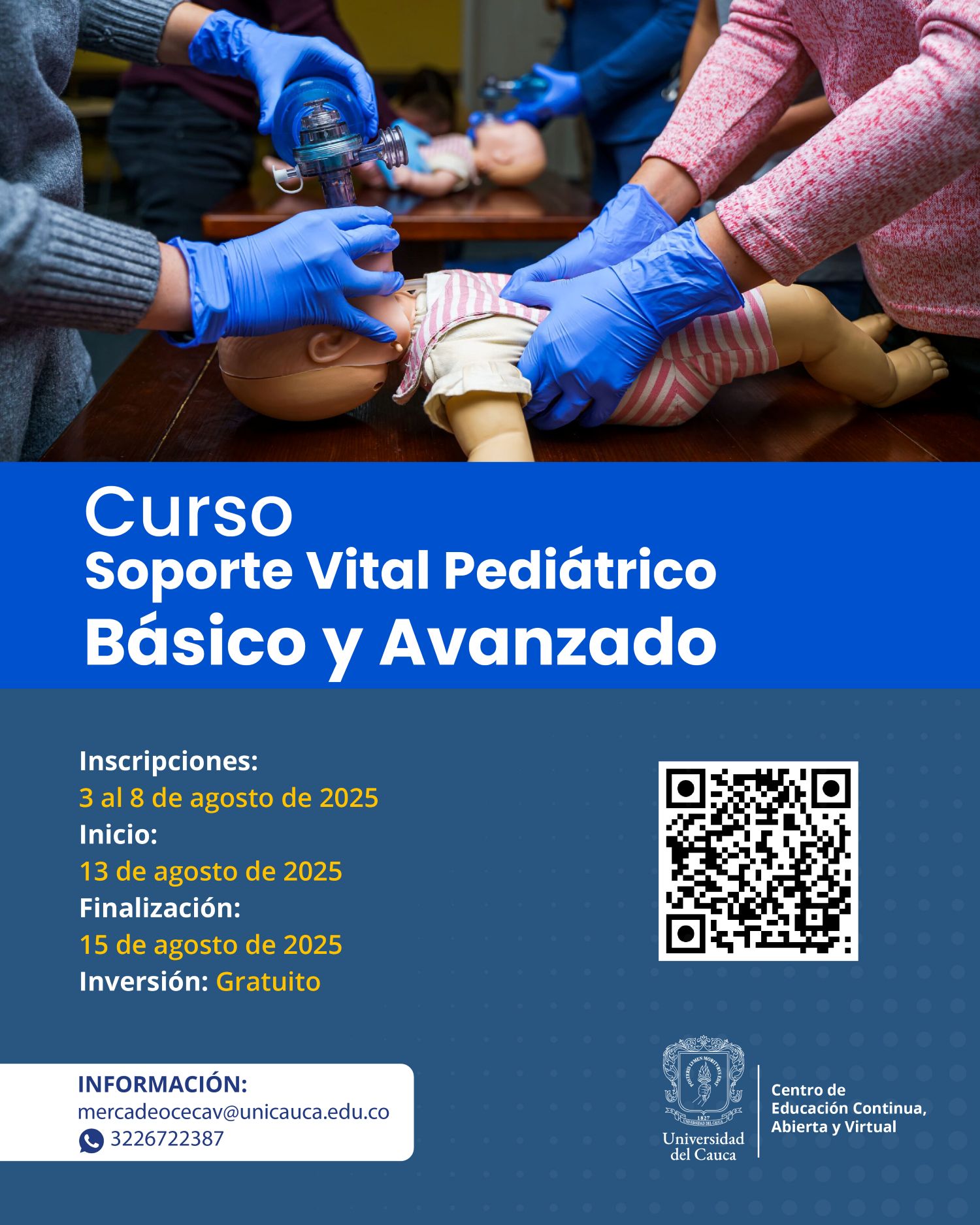 Curso de Soporte Vital Pediátrico Básico y Avanzado