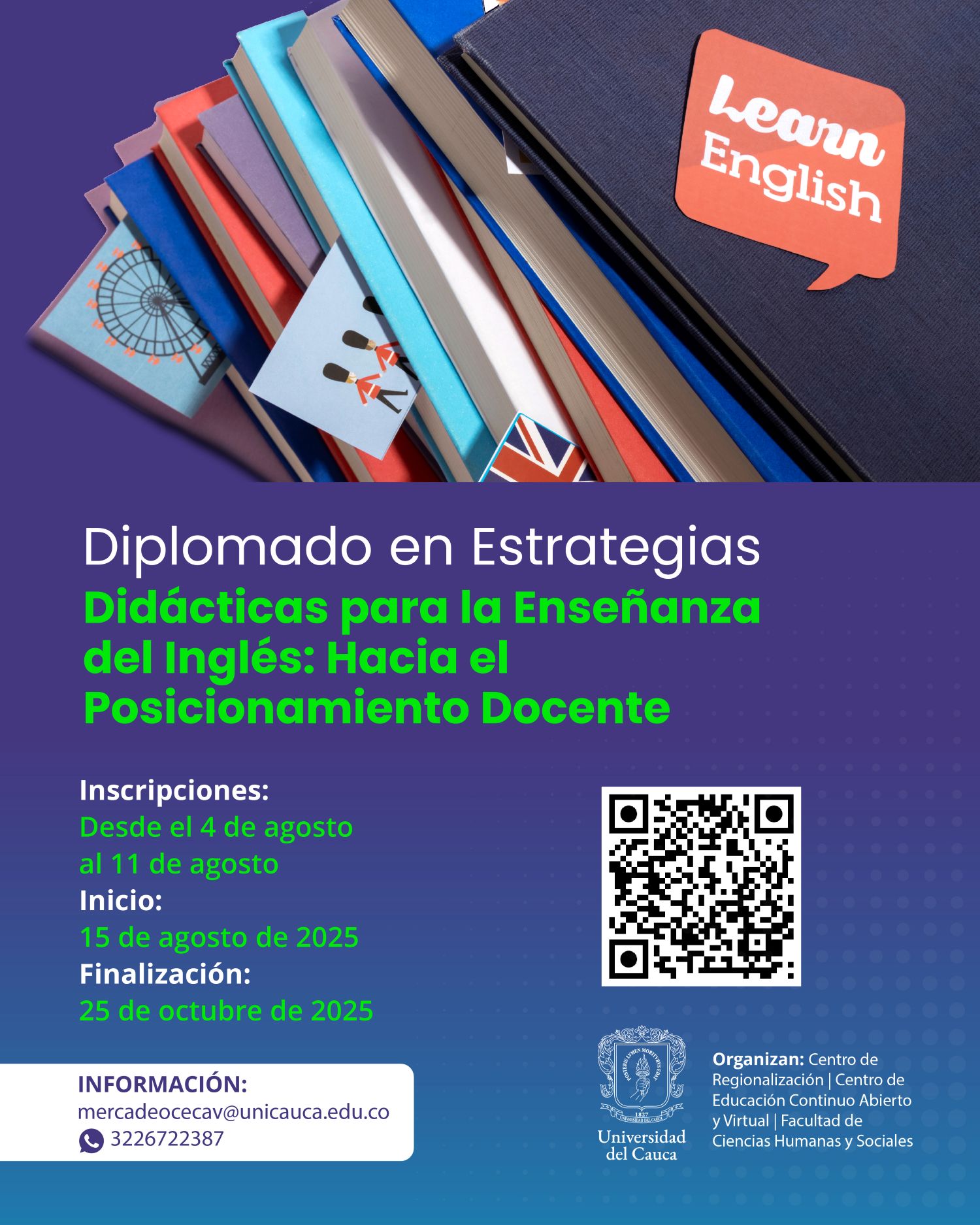 Diplomado en Estrategias Didácticas para la Enseñanza del Inglés: Hacia el Posicionamiento Docente