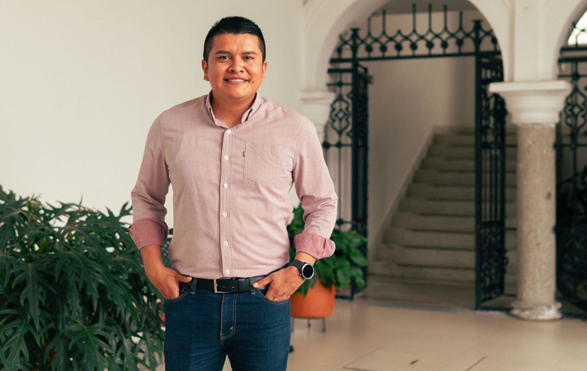 Imagen del Vicerrector Administrativo Jorge Adrián Muñoz Velasco