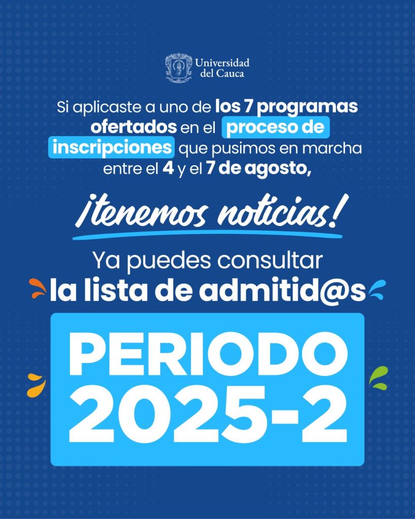 Imagen de Lista Admitidos