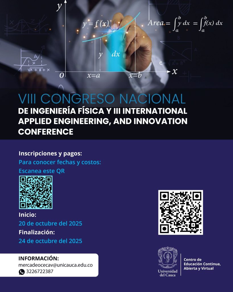 VIII Congreso Nacional de Ingeniería Física y III International Applied Engineering, And Innovation Conference