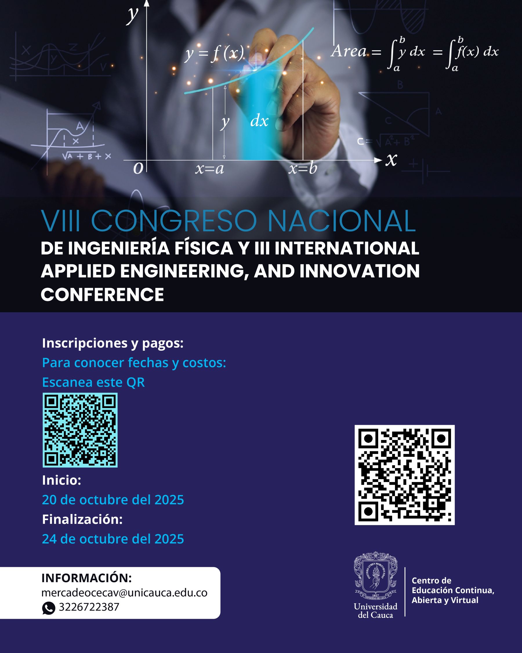 VIII Congreso Nacional de Ingeniería Física y III International Applied Engineering, And Innovation Conference