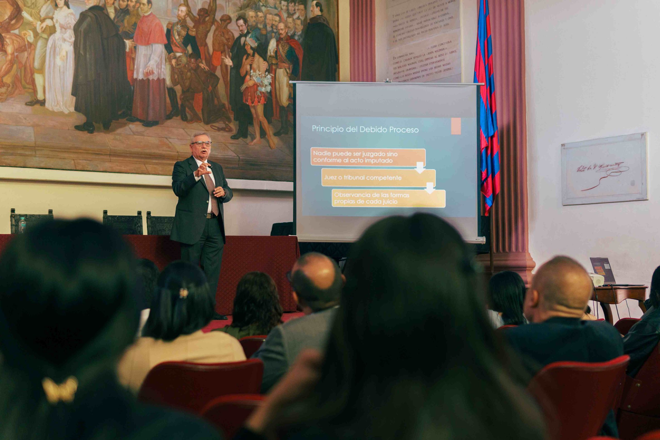 Imagen conversatorio sobre el Estatuto Disciplinario del Abogado