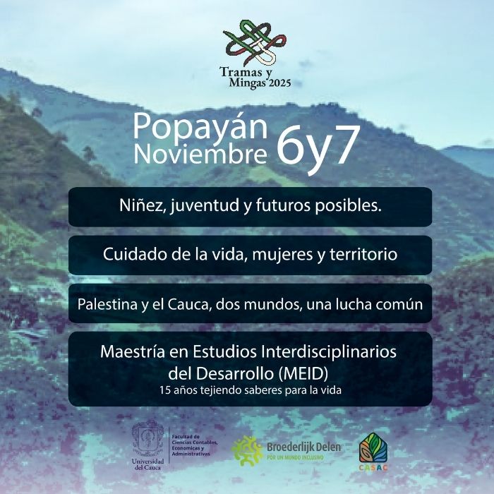 Imagen Flayer evento Tramas y Mingas