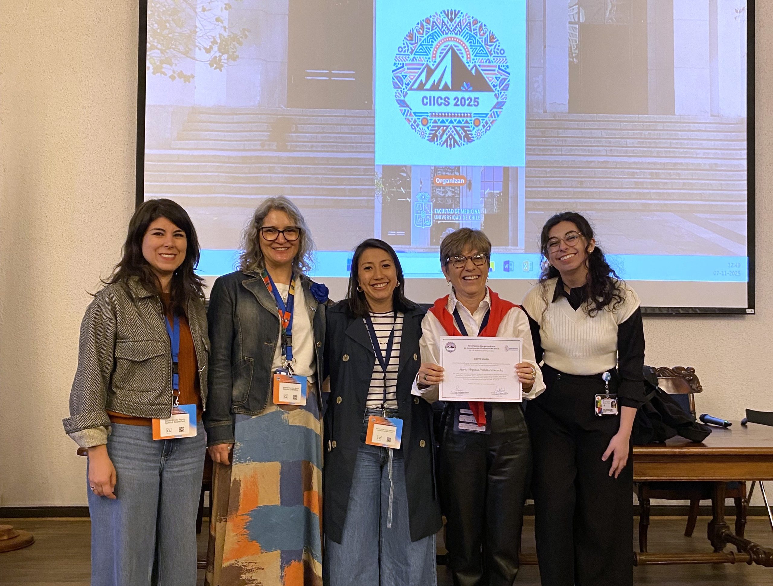 Imagen participación de profesoras profesoras participando en el Congreso Iberoamericano de investigación