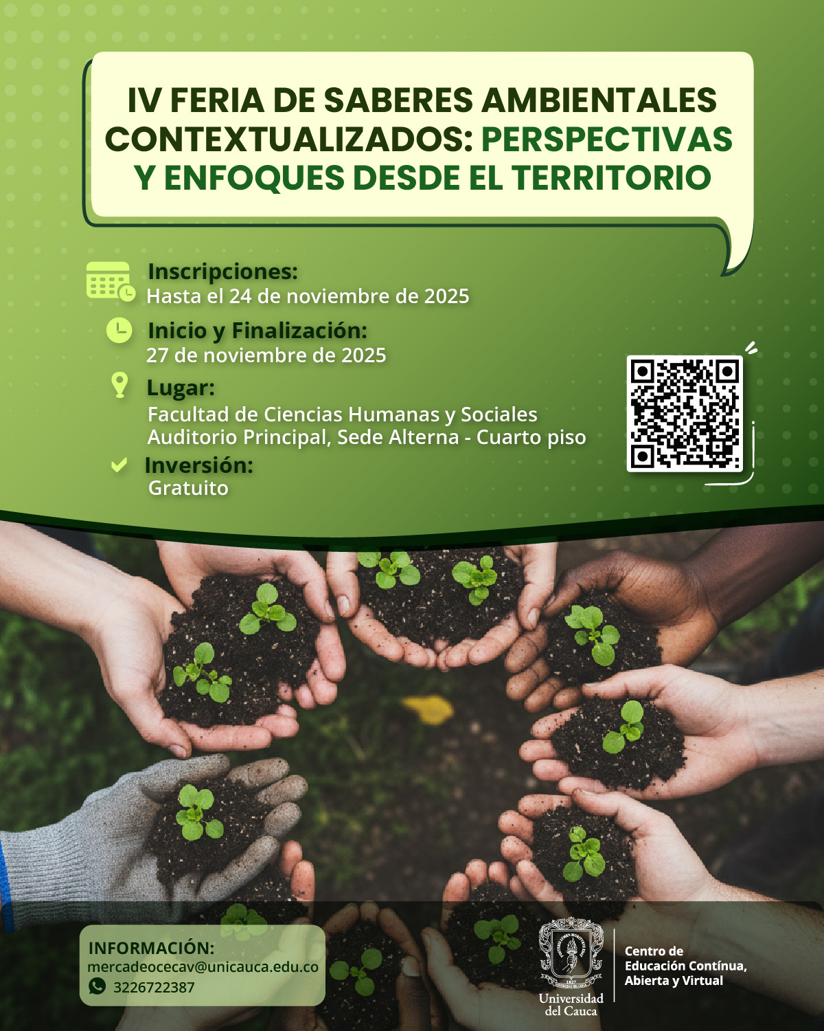 Imagen Flayer Feria de Saberes Ambientales