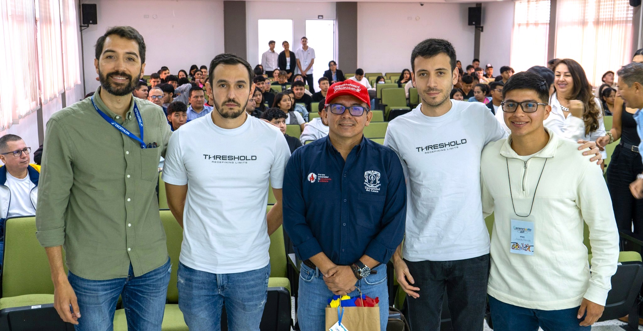 Imagen Rector y Conferencistas invitados Gerenciarte 2025