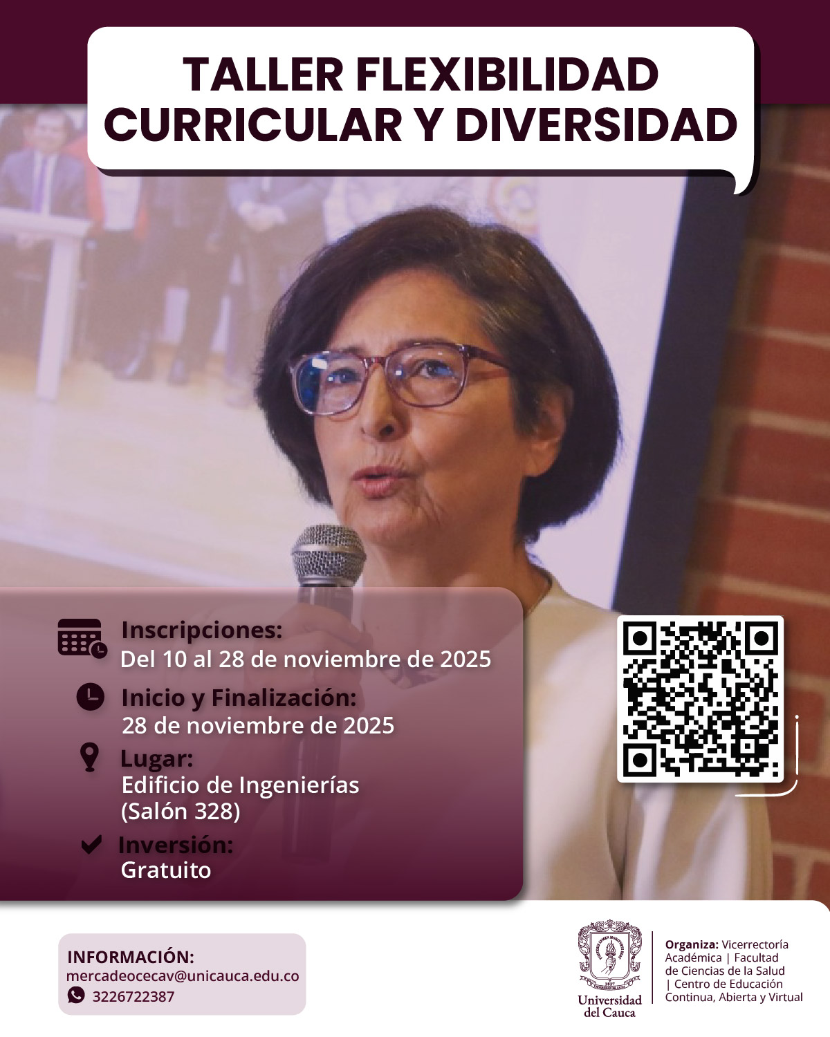 Imagen Flayer Taller Flexibilidad Curricular Y Diversidad