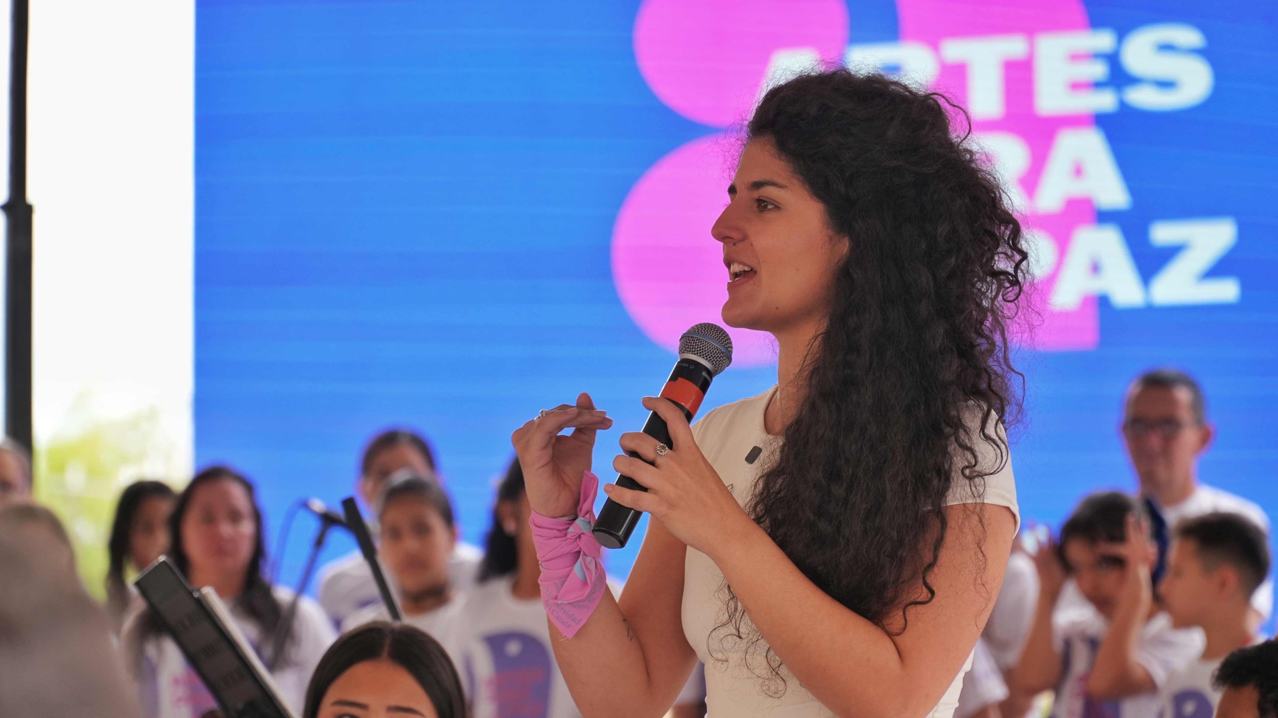 Imagen Yannai Kadamani Ministra de las Artes