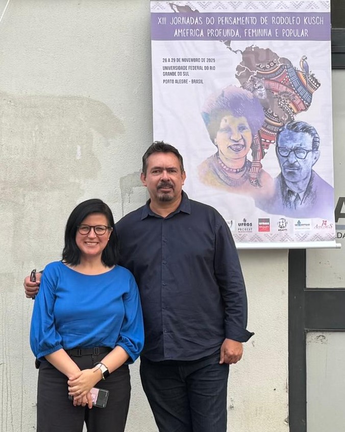 Imagen Lorena Zuchel (Chile) y José Rafael Rosero M. (Colombia)