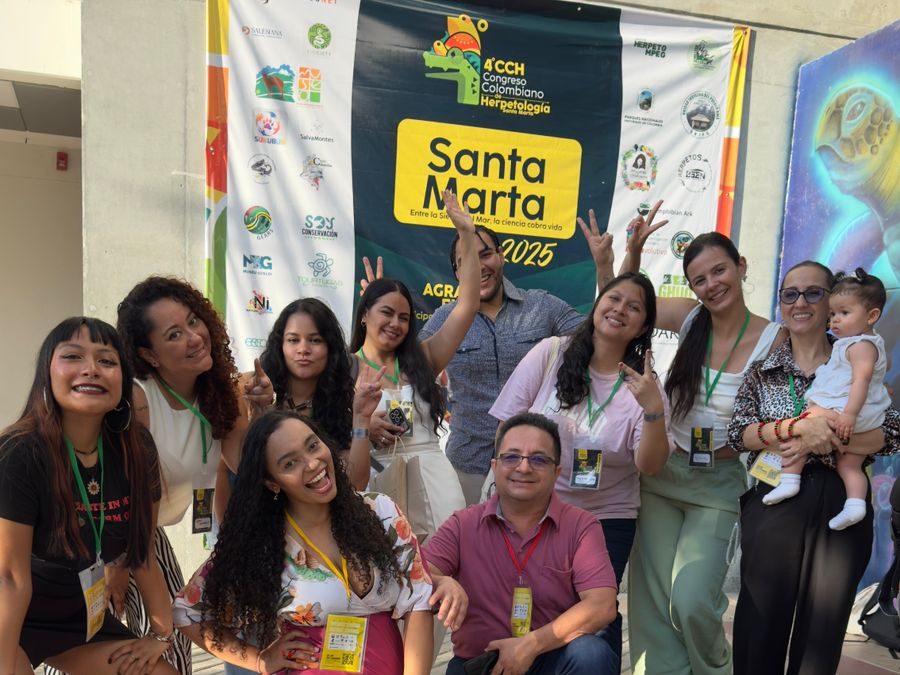 Imagen Grupo en Congreso Herpetología