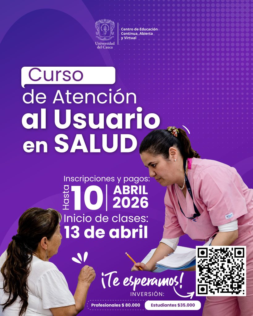 Imagen Flayer Curso Usuario en Salud