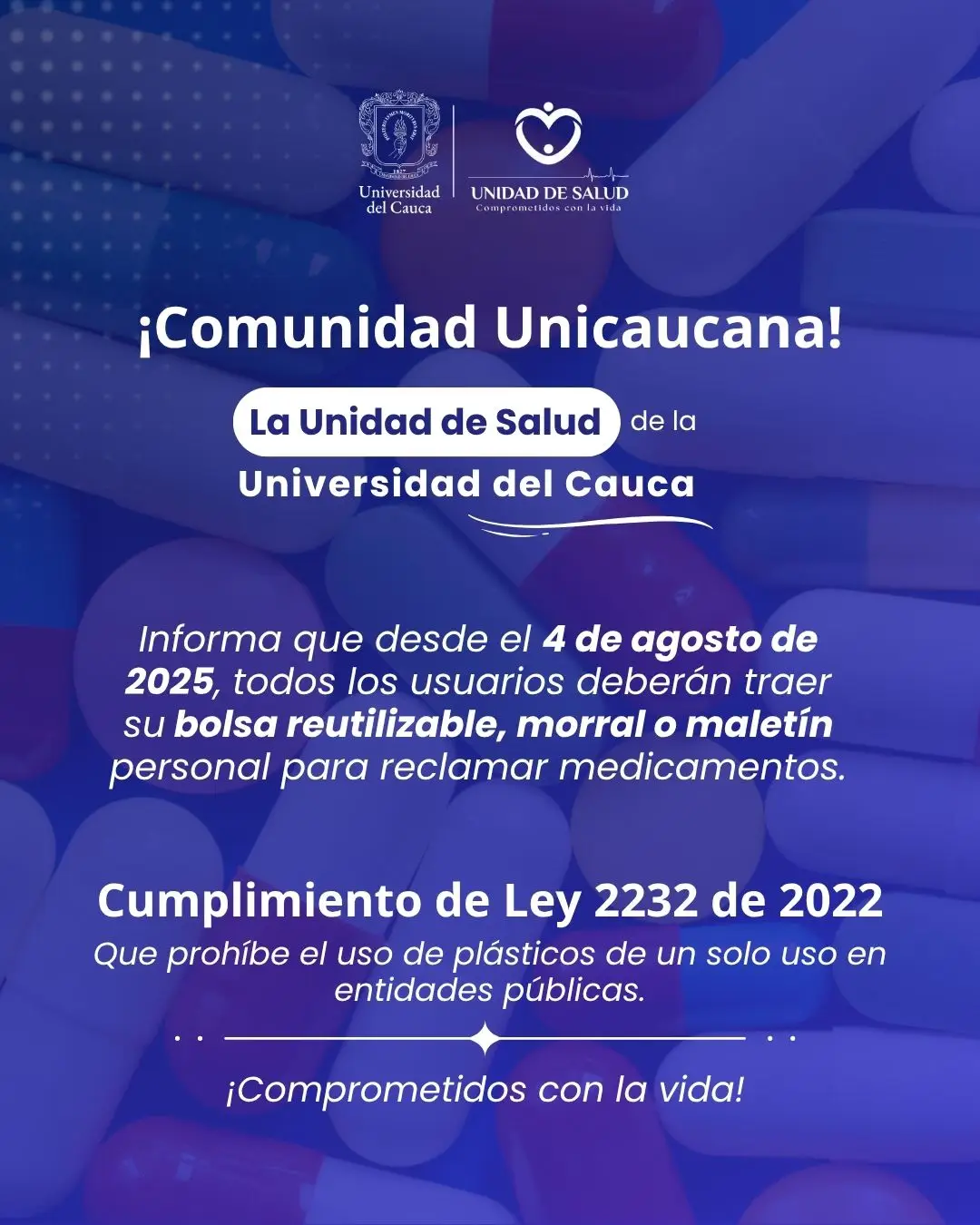Imagen de Comunicado bolsas reutilizables