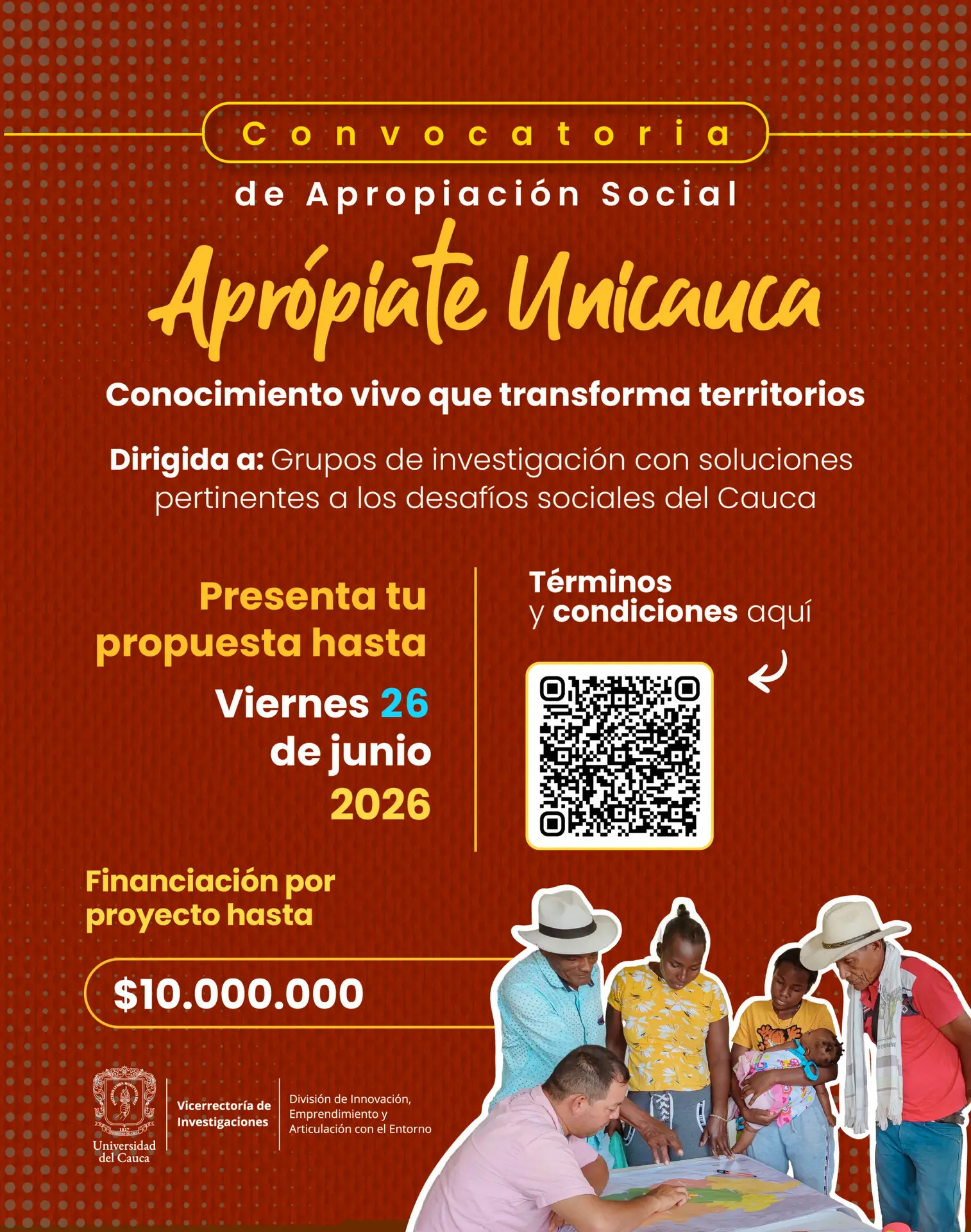 Imagen de Convocatoria de Apropiación Social