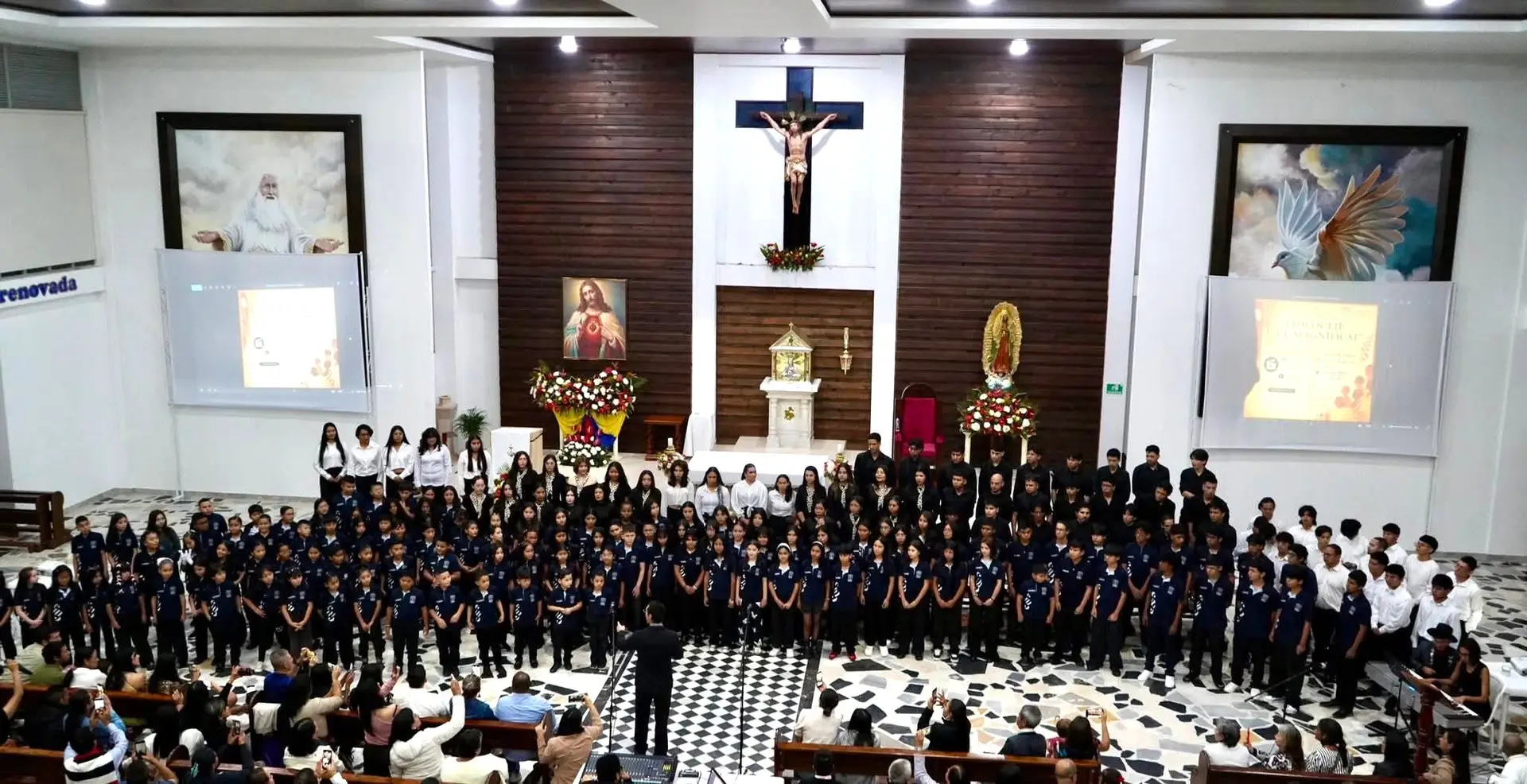 Imagen concierto en el Templo Parroquial Santísima Trinidad de Popayán