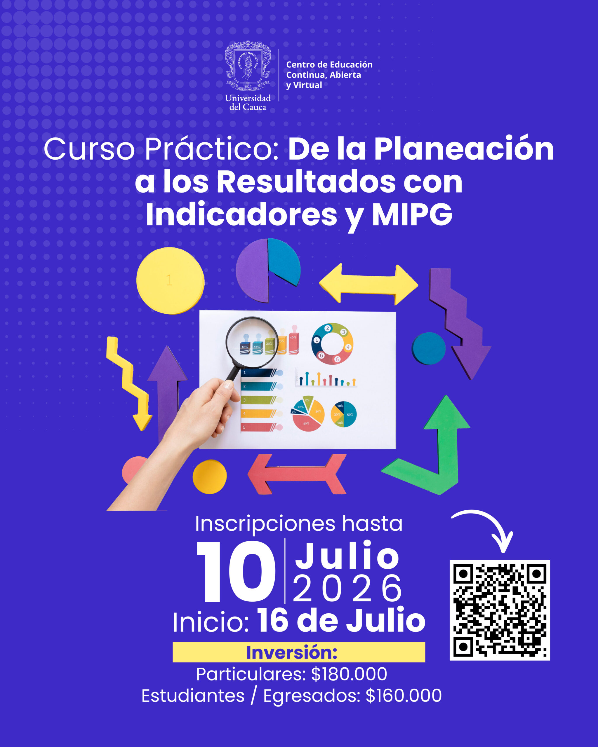 Imagen Curso práctico de la planeación a los resultados con indicadores y MIPG