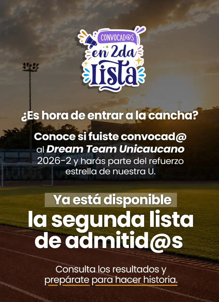 Imagen Segunda Lista de admitidos