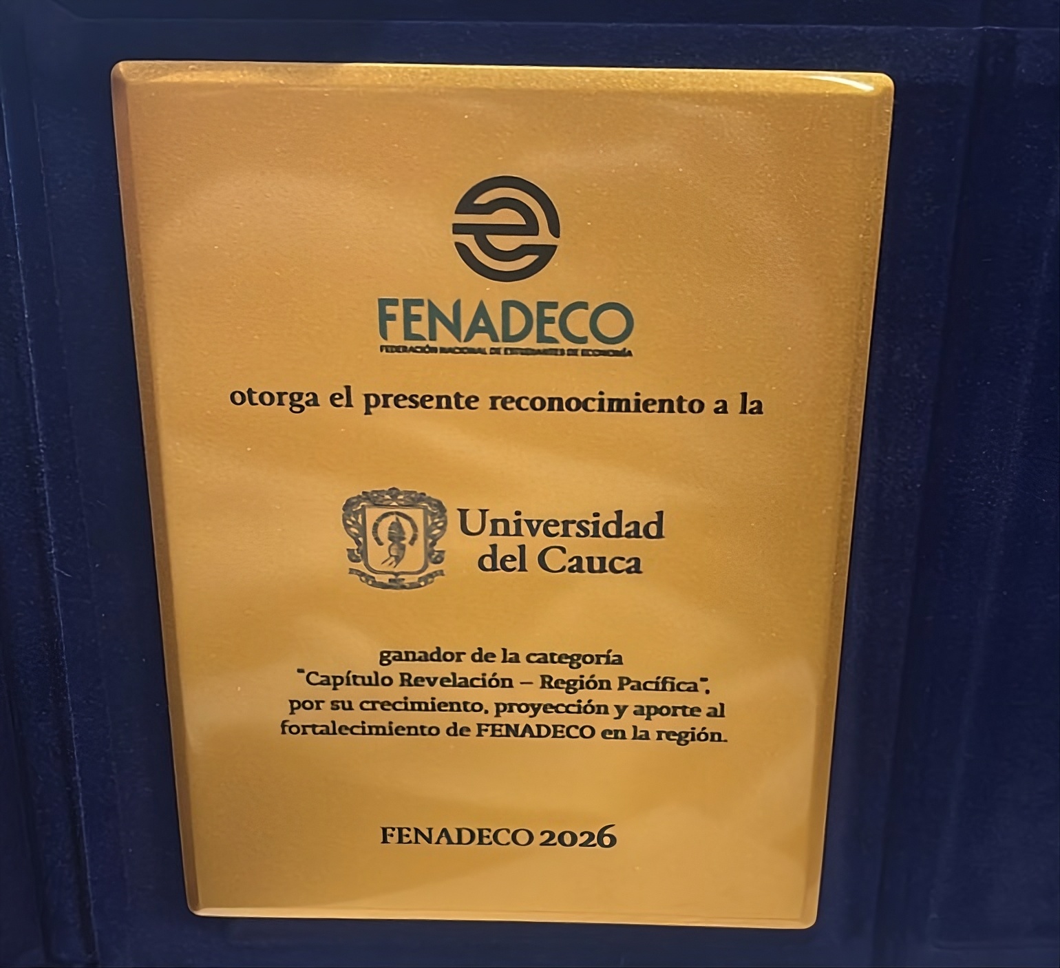 Imagen Reconocimiento programa de Economía